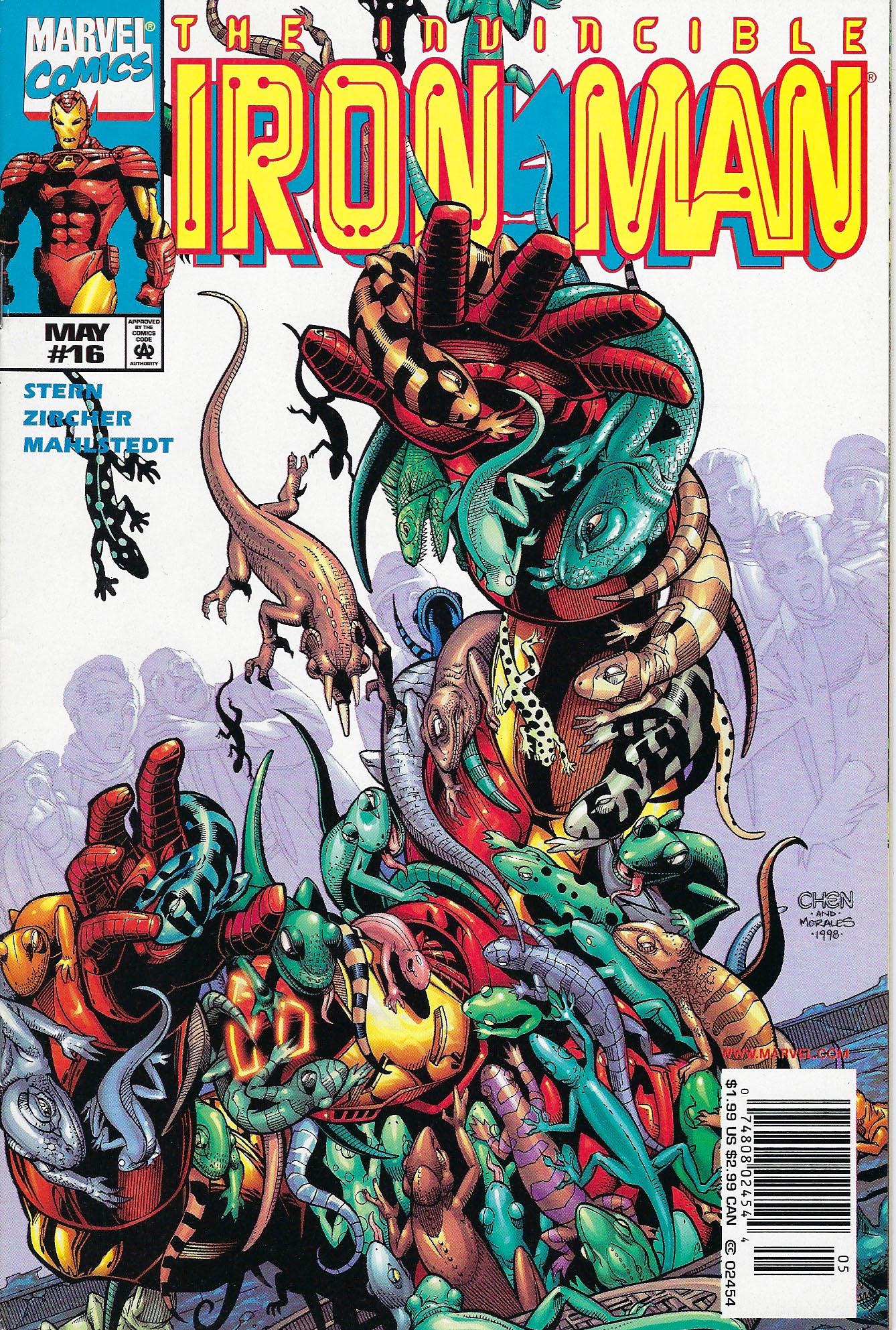 The Invicible Iron Man Marvel Comic Book #16 (1 of 1)