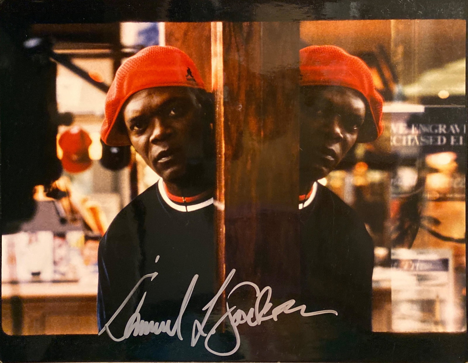 Samuel L. Jackson signed photo: Samuel L. Jackson signed photo. 8x10 inches