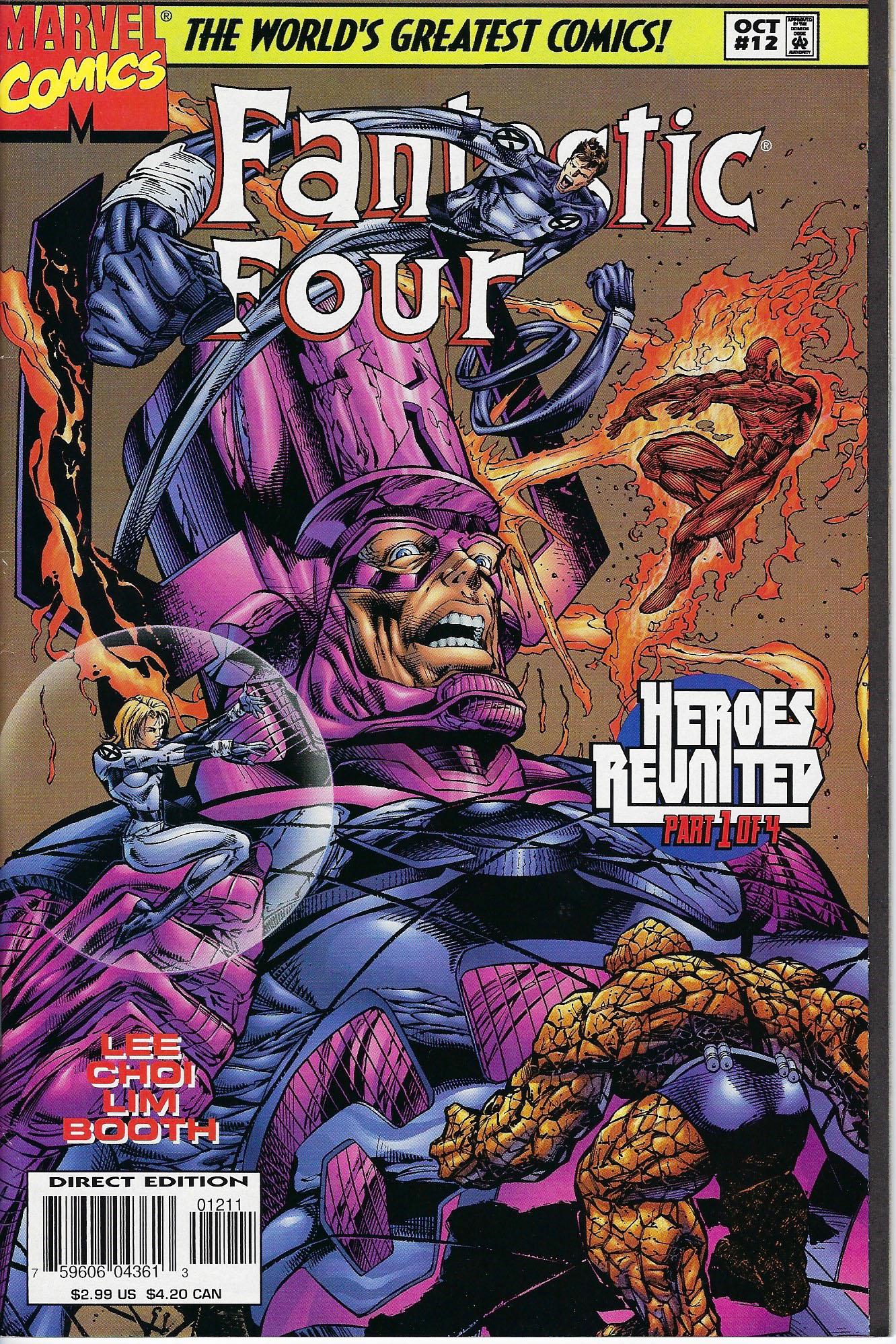 Fantastic Four Marvel Comic Book #12 (1 of 1)