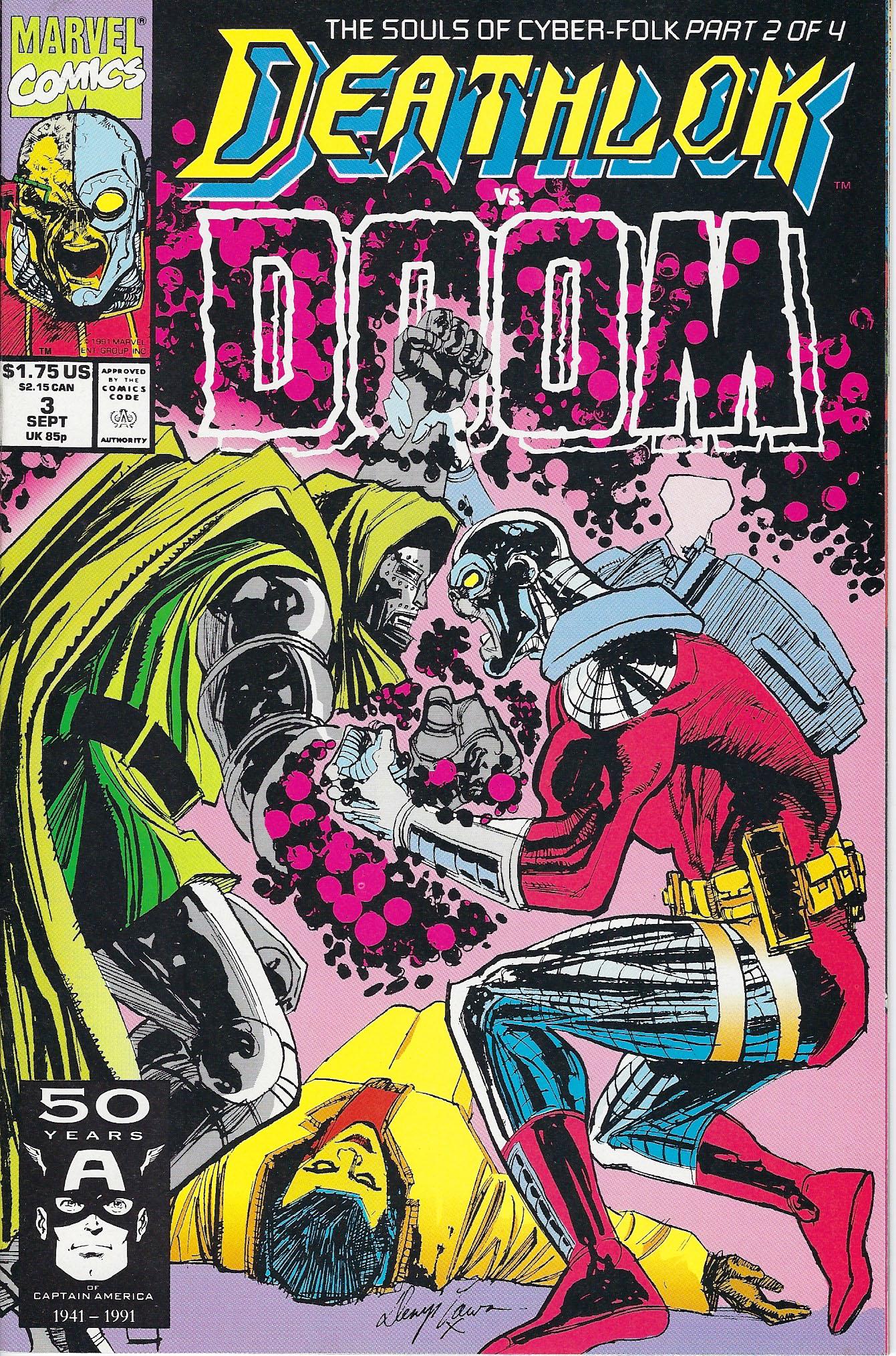 Deathlok Marvel Comic Book #3 (1 of 1)