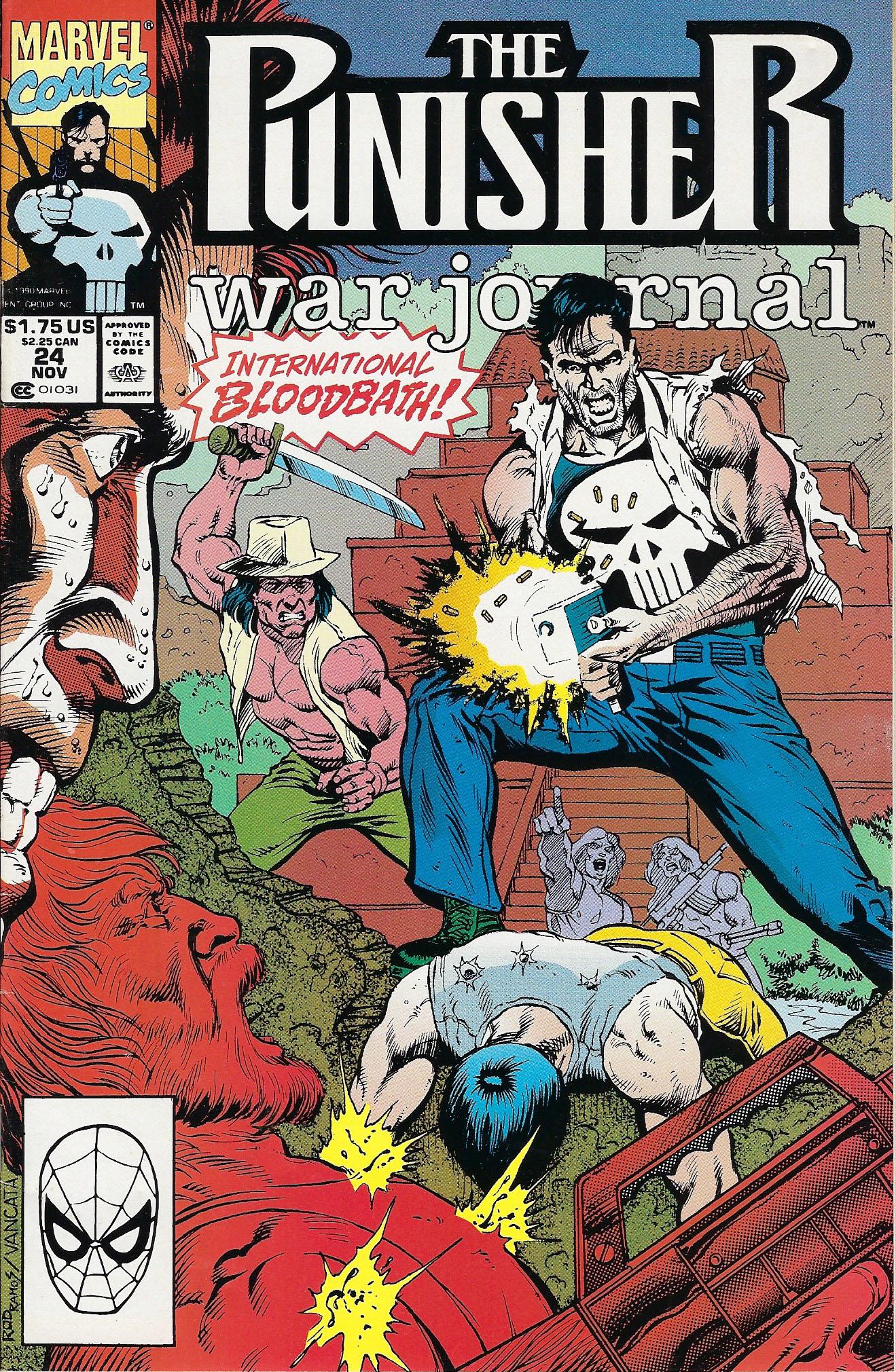 The Punisher War Journal Marvel Comic Book #24 (1 of 1)
