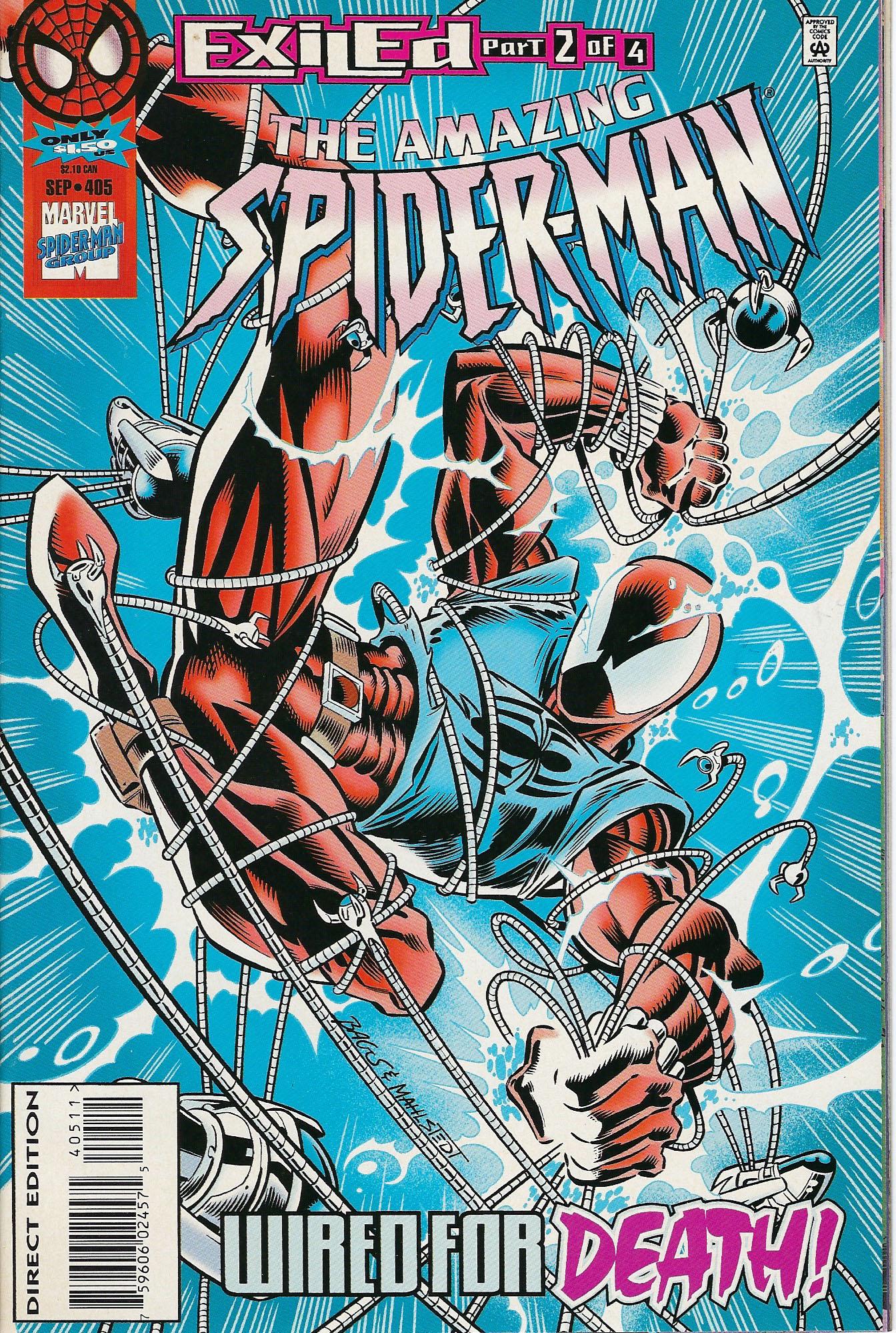 The Amazing Spider-Man Marvel Comic Book #405 (1 of 1)