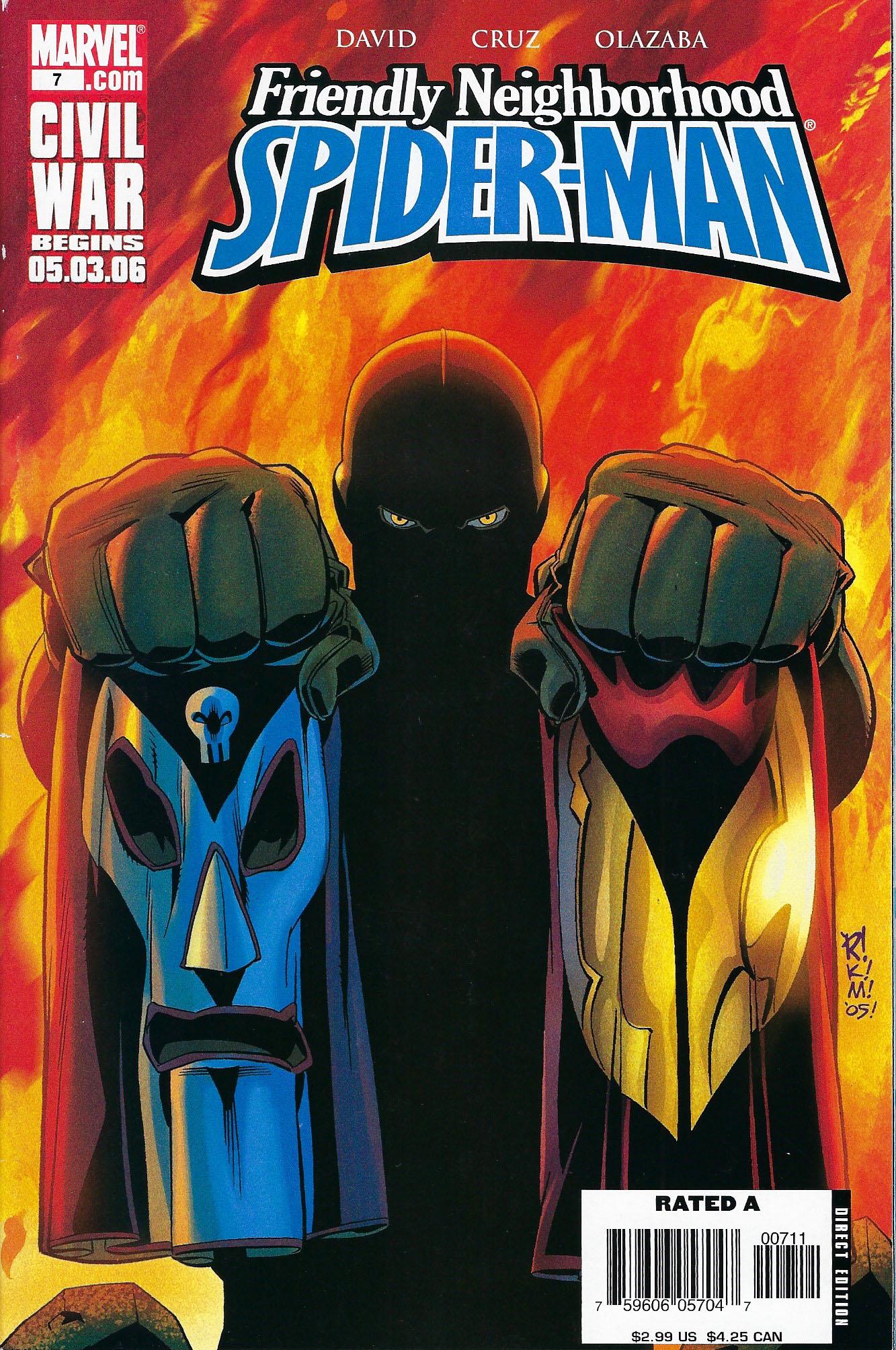 Friendly Neighborhood Spider-Man Marvel Comic Book #7 (1 of 1)