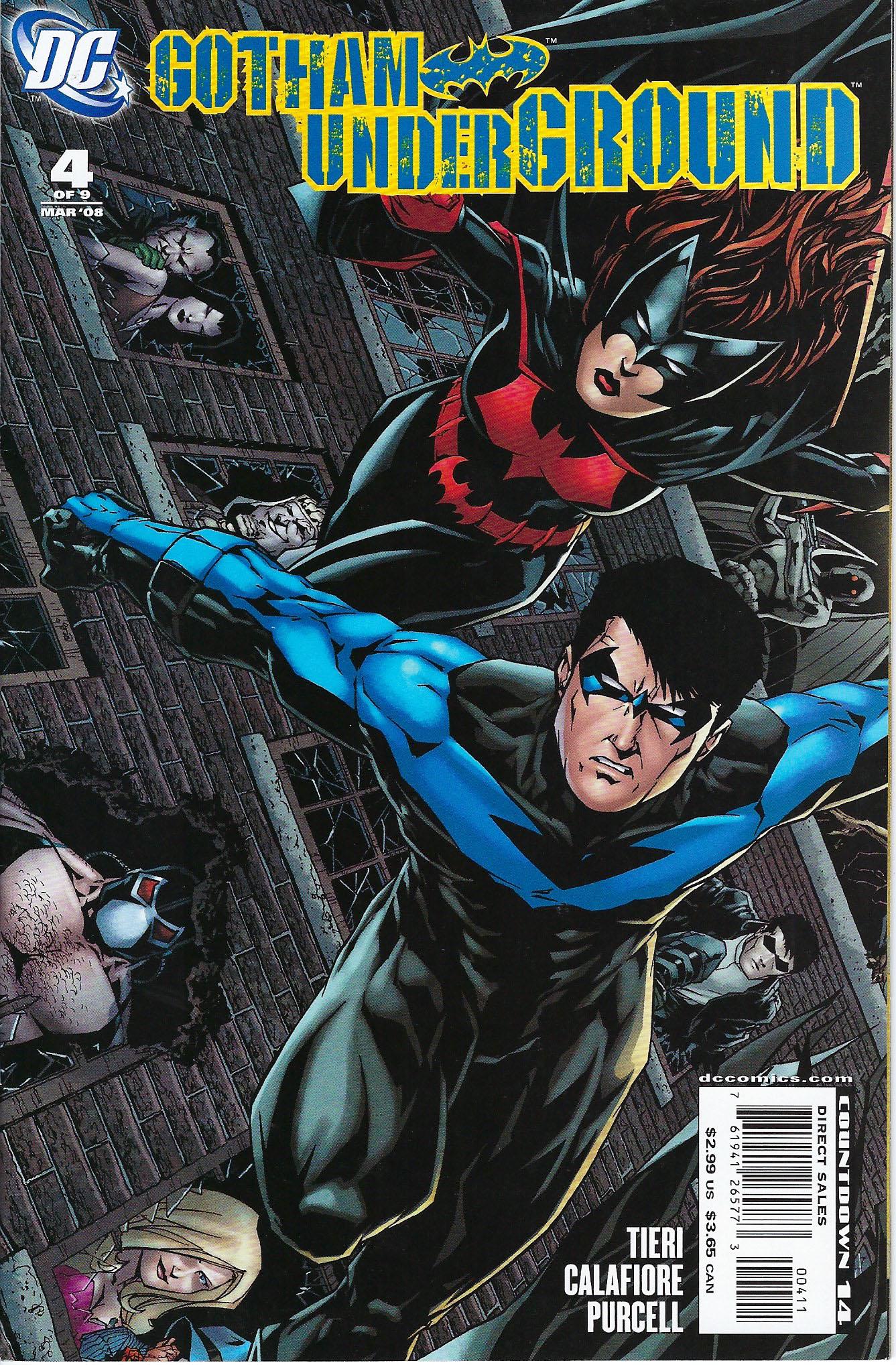 Gotham Underground DC Comic Book #4 (1 of 1)