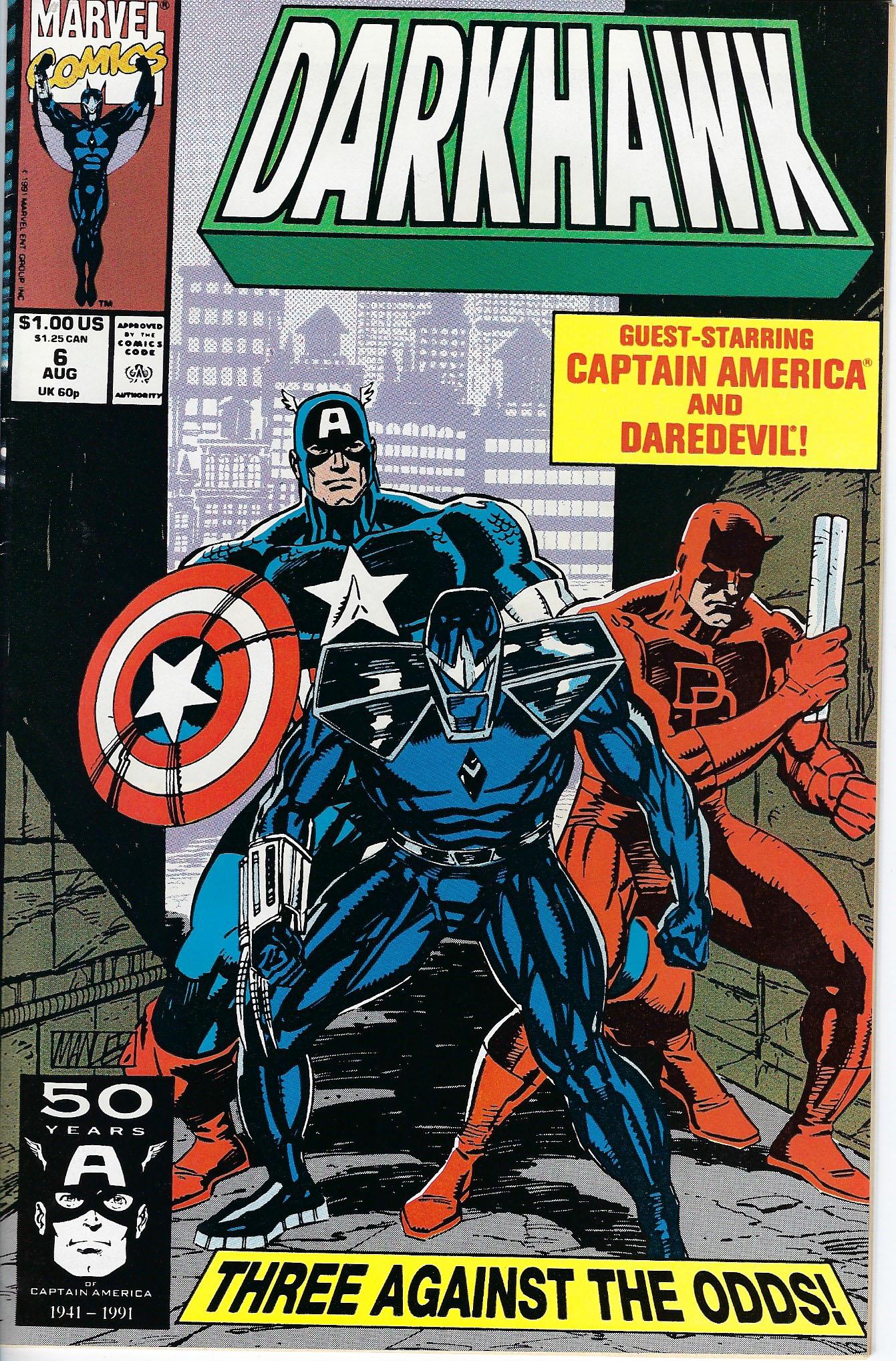 Darkhawk Marvel Comic Book #6 (1 of 1)