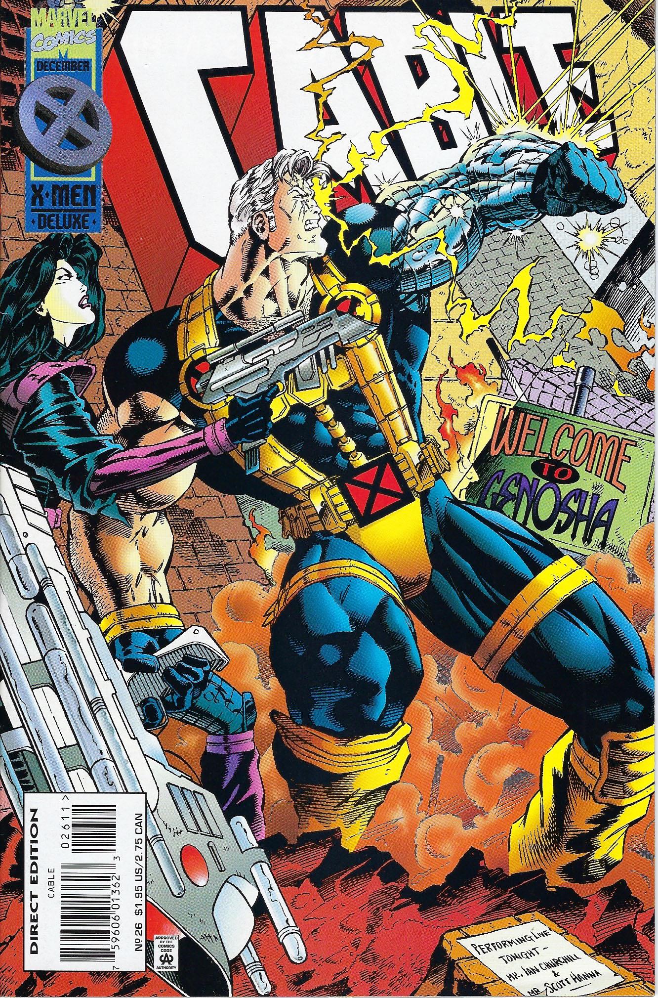 Cable Marvel Comic Book #26 (1 of 1)