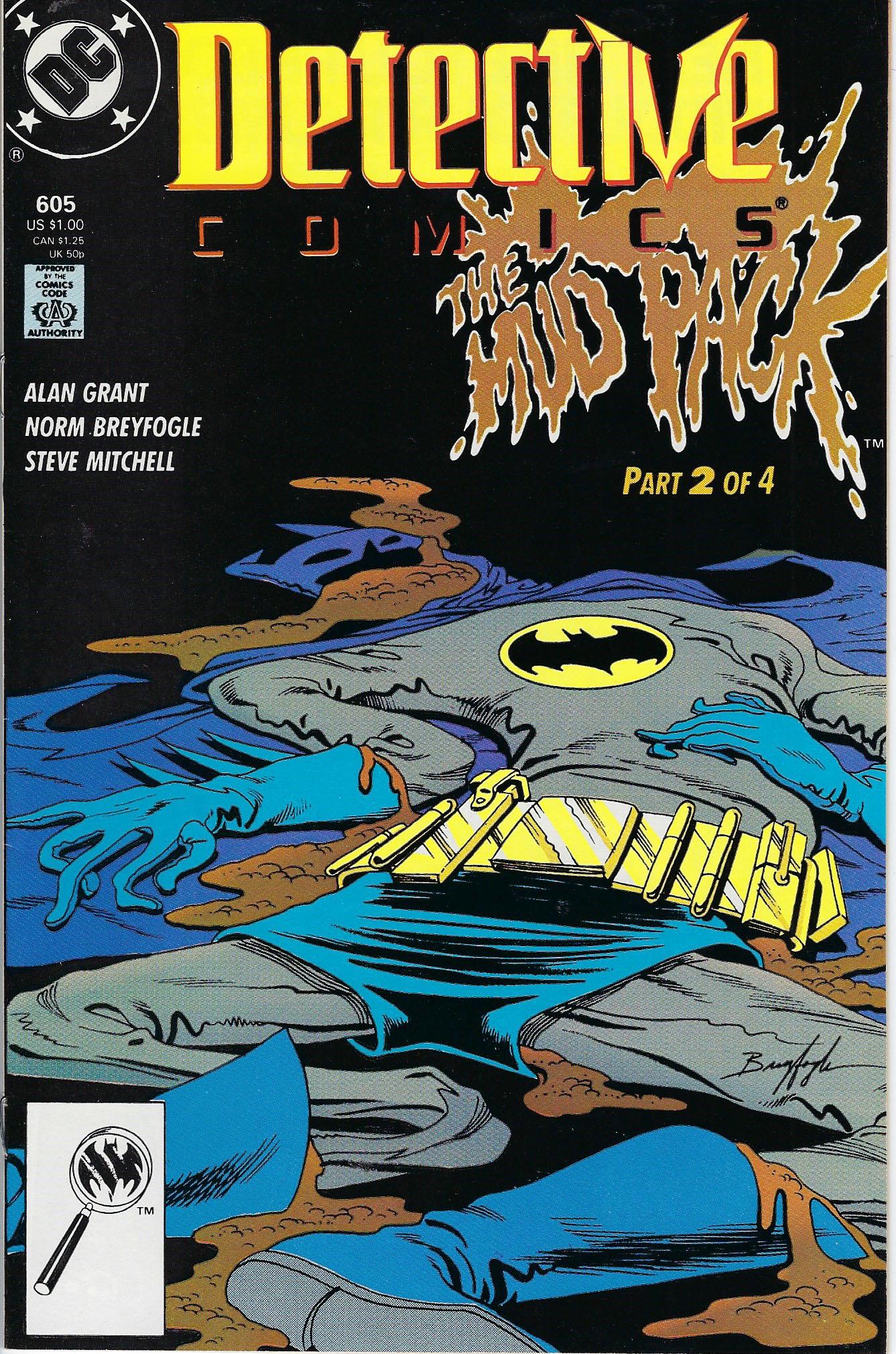 Detective Comics starring Batman DC Comic Book #605 (1 of 1)