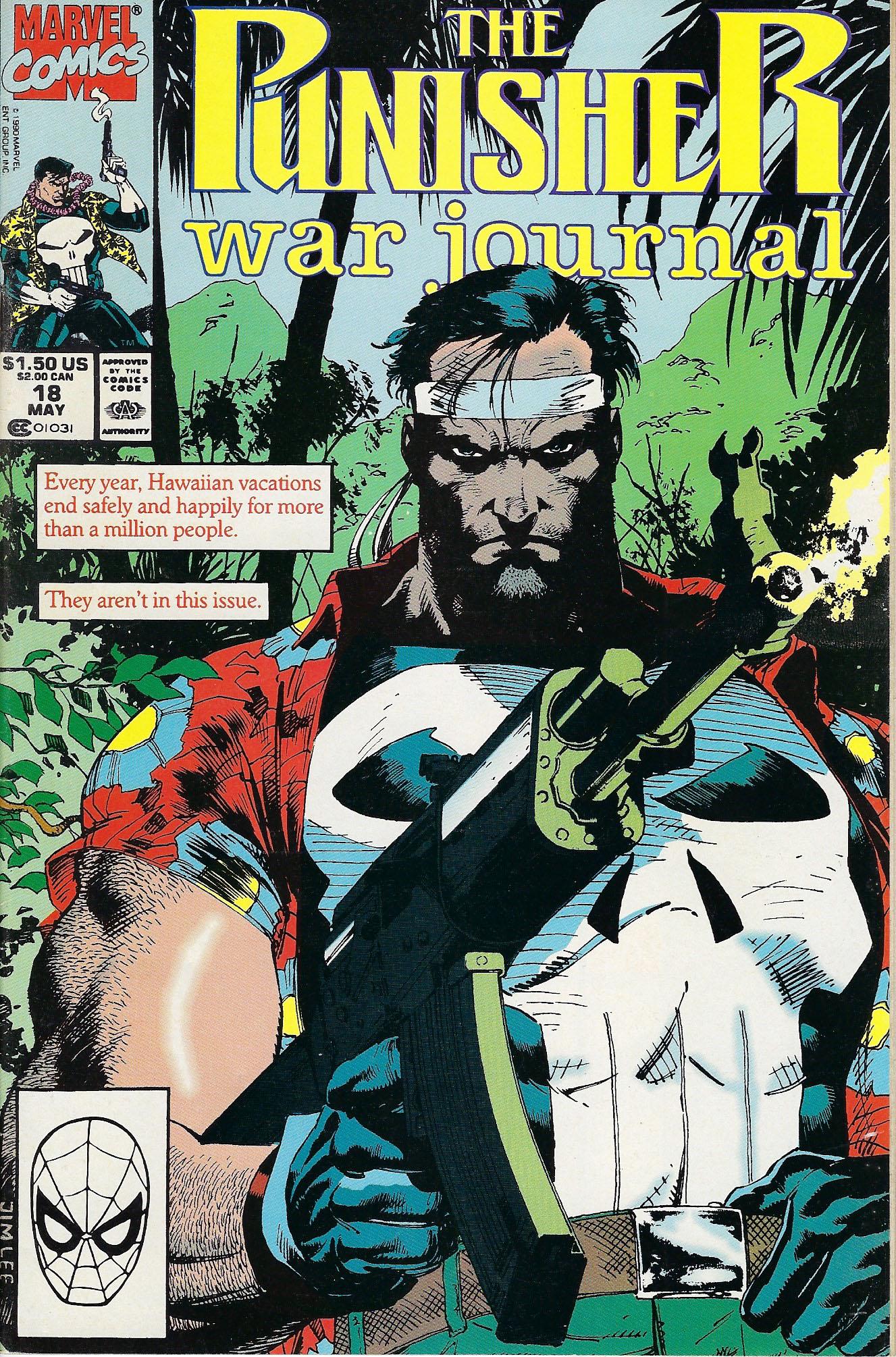 The Punisher War Journal Marvel Comic Book #18 (1 of 1)