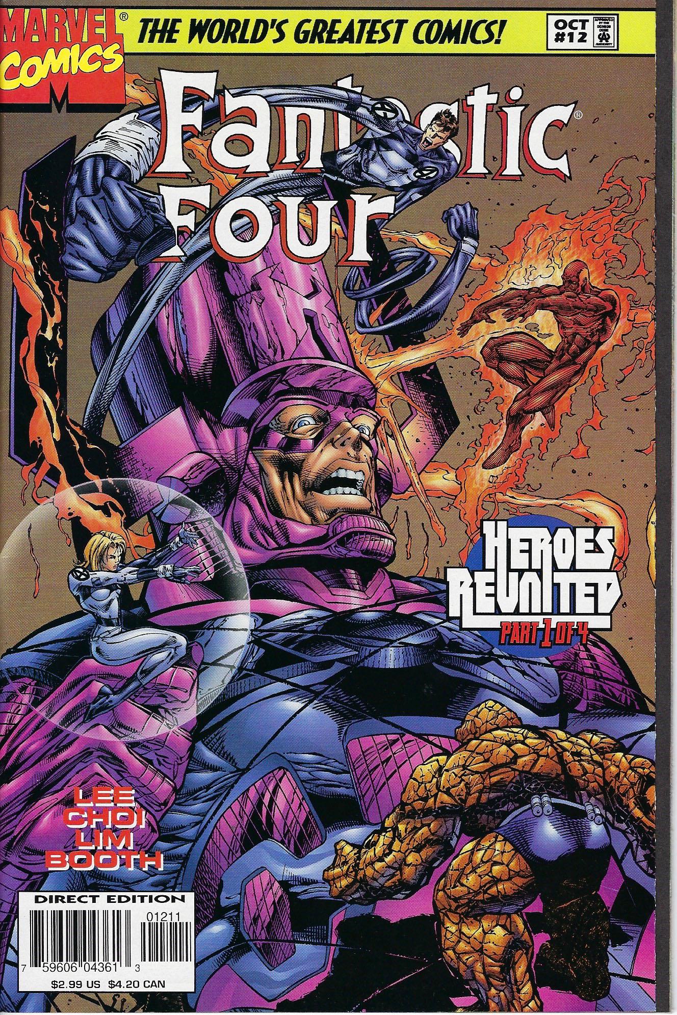 Fantastic Four Marvel Comic Book #12 (1 of 1)