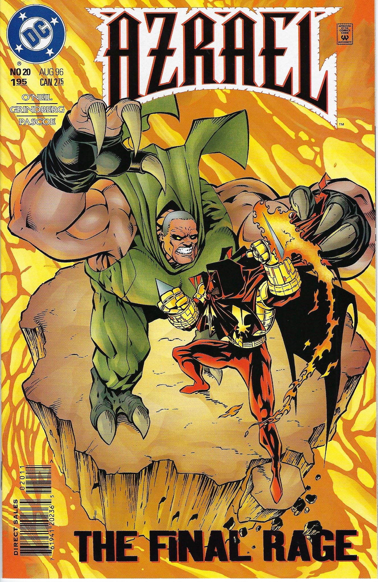 Azreal Agent of The Bat DC Comic Book #20 (1 of 1)