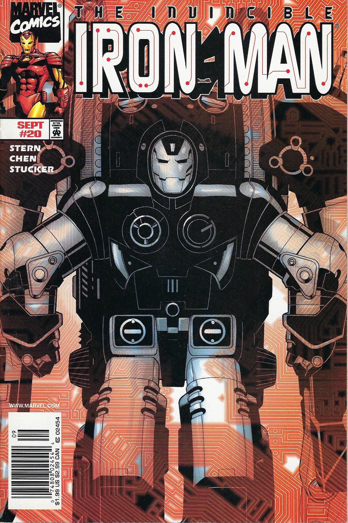 The Invicible Iron Man Marvel Comic Book #20 (1 of 1)