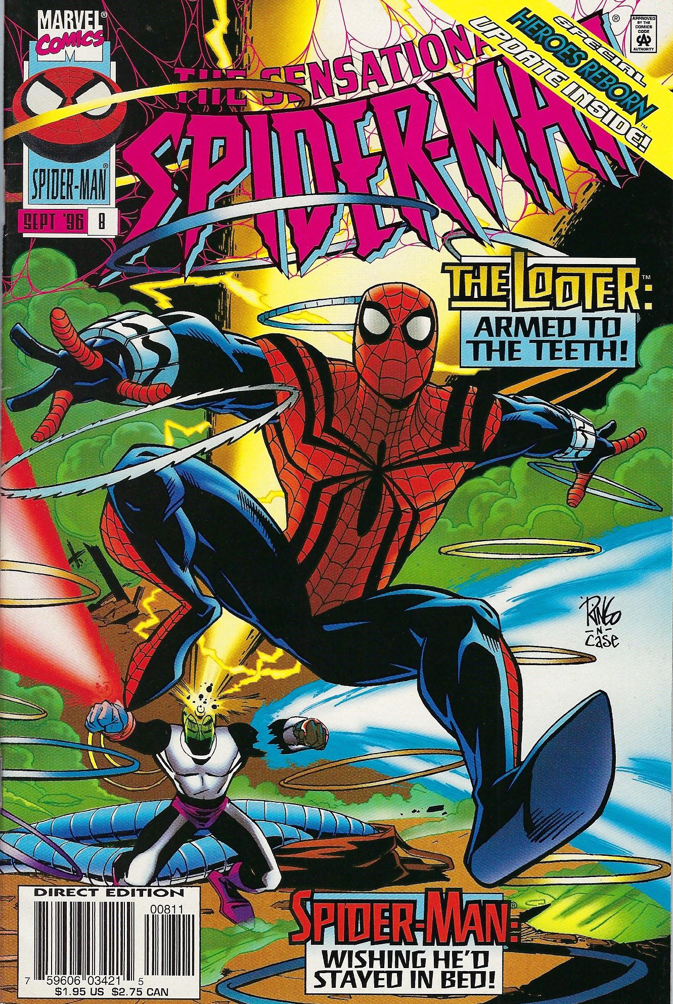 The Sensational Spider-Man Marvel Comic Book #8 (1 of 1)