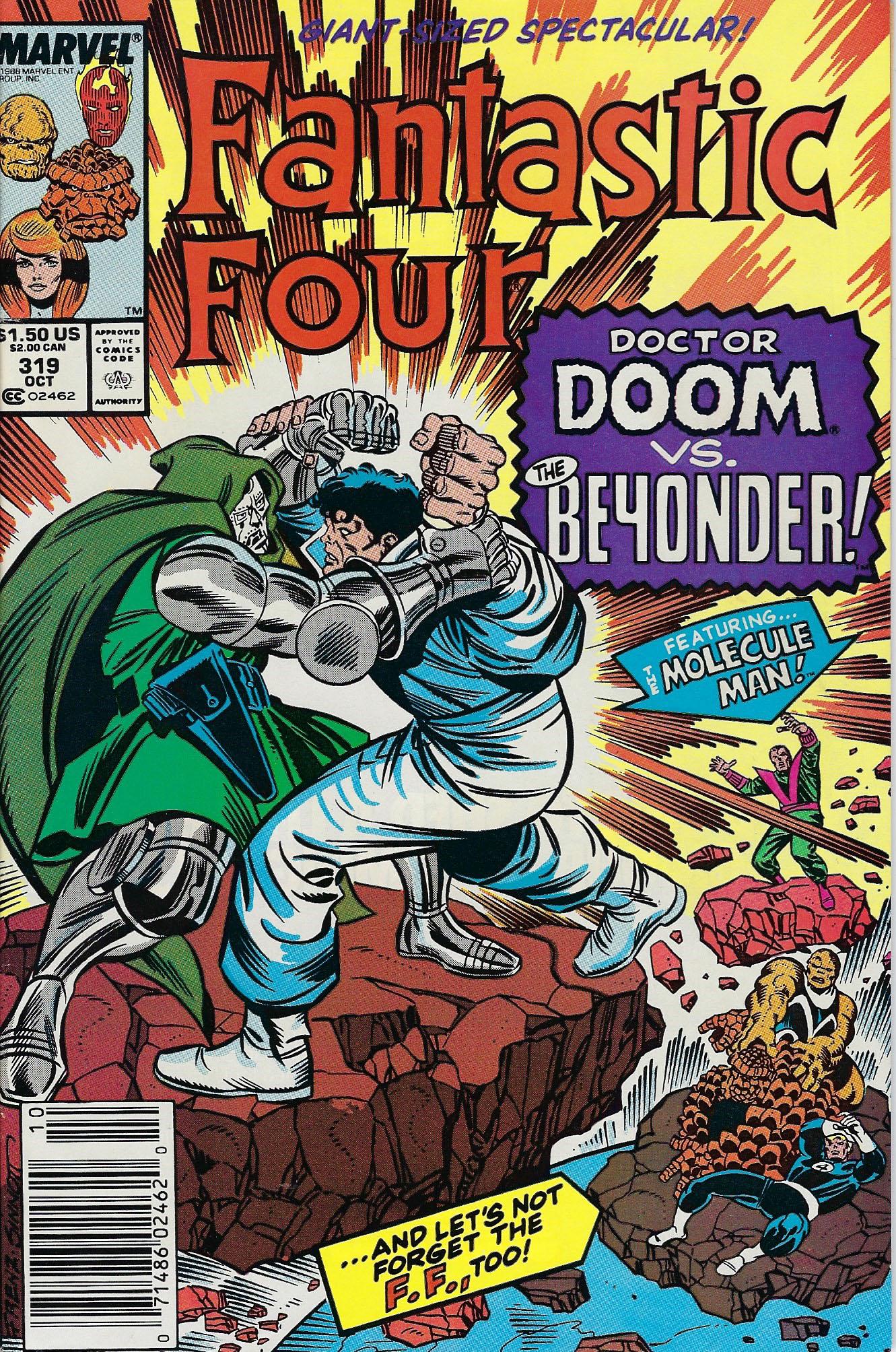 Fantastic Four Marvel Comic Book #319 (1 of 1)