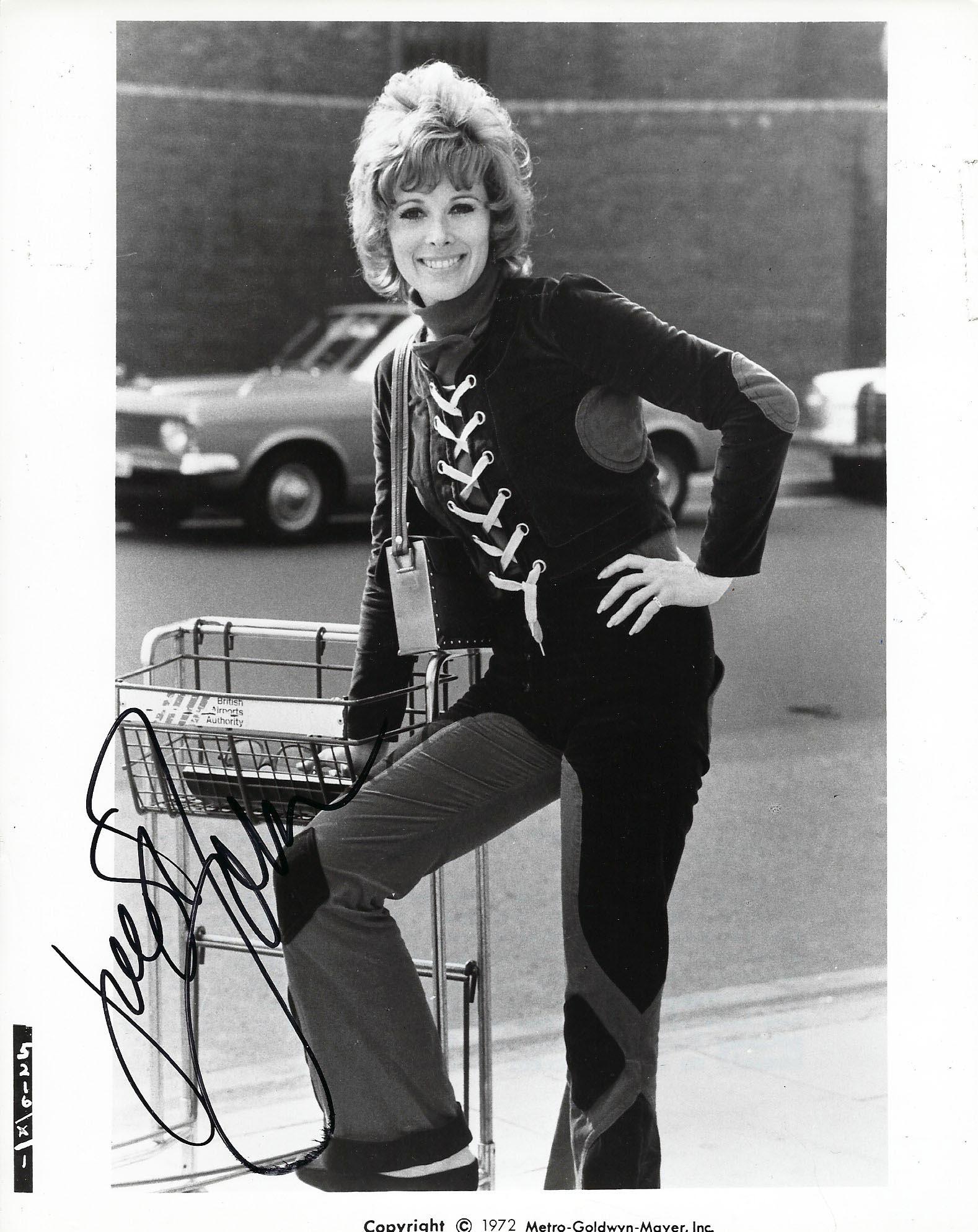 Jill St. John signed photo: Jill St. John signed photo. 8x10 inches