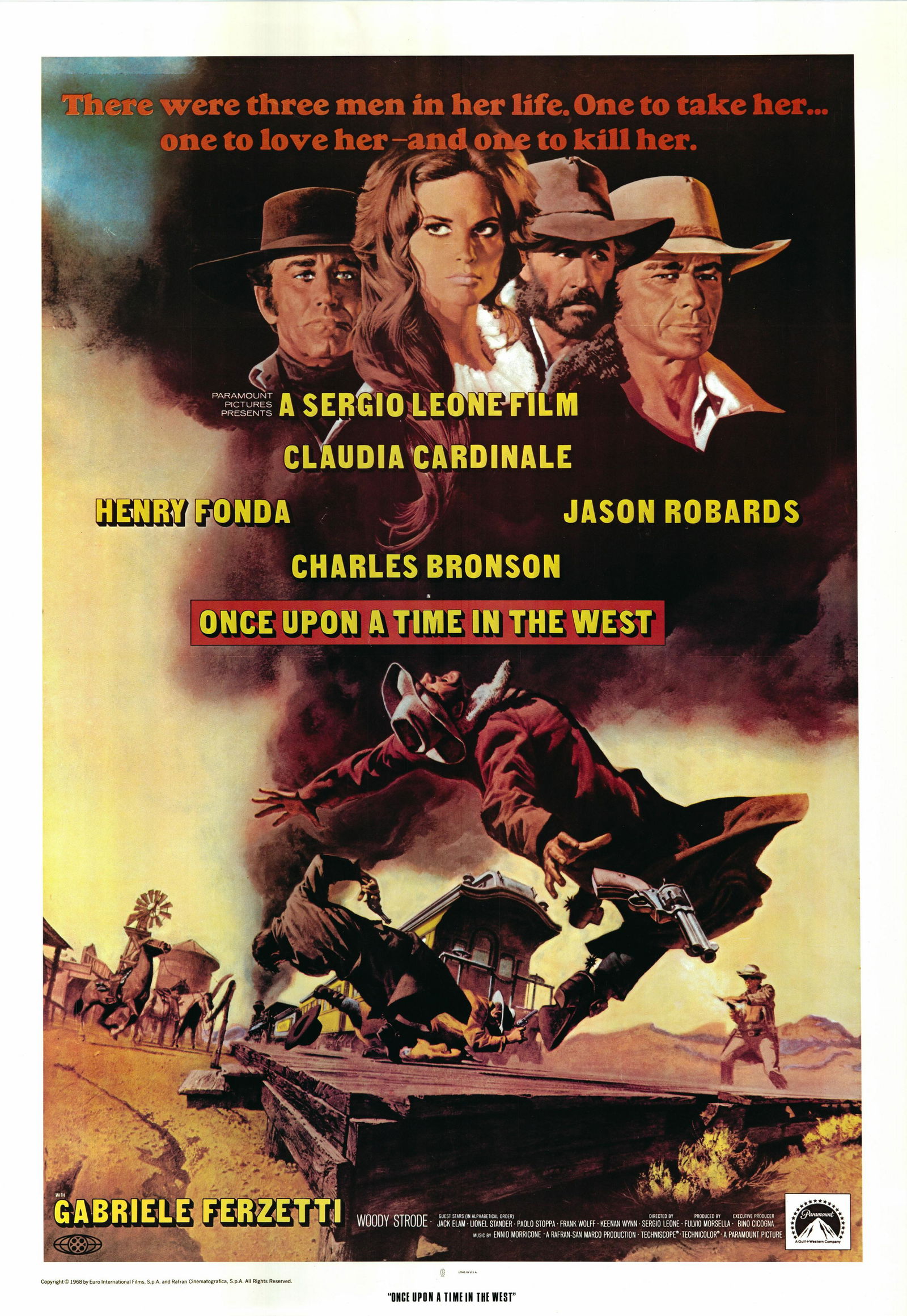 Once Upon a Time in the West 1968 original vintage one (1 of 1)