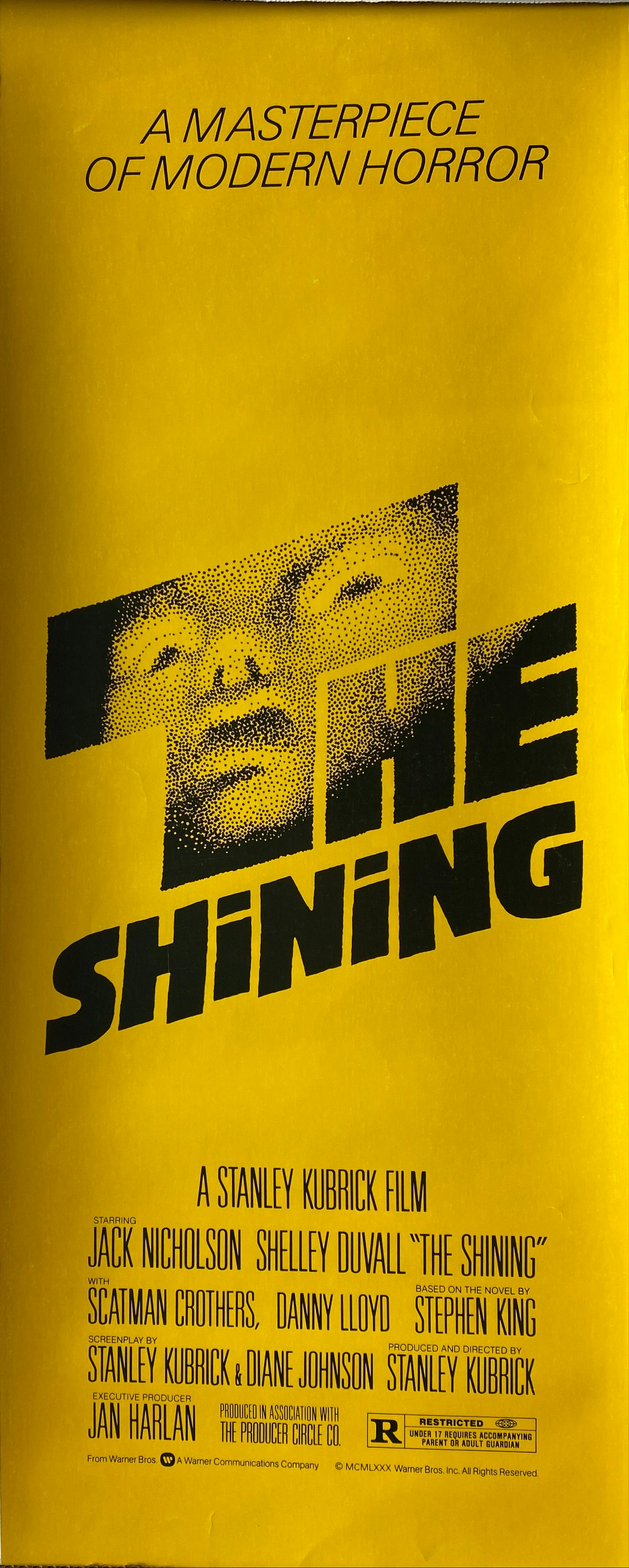 The Shining 1981 original vintage insert card (1 of 1)