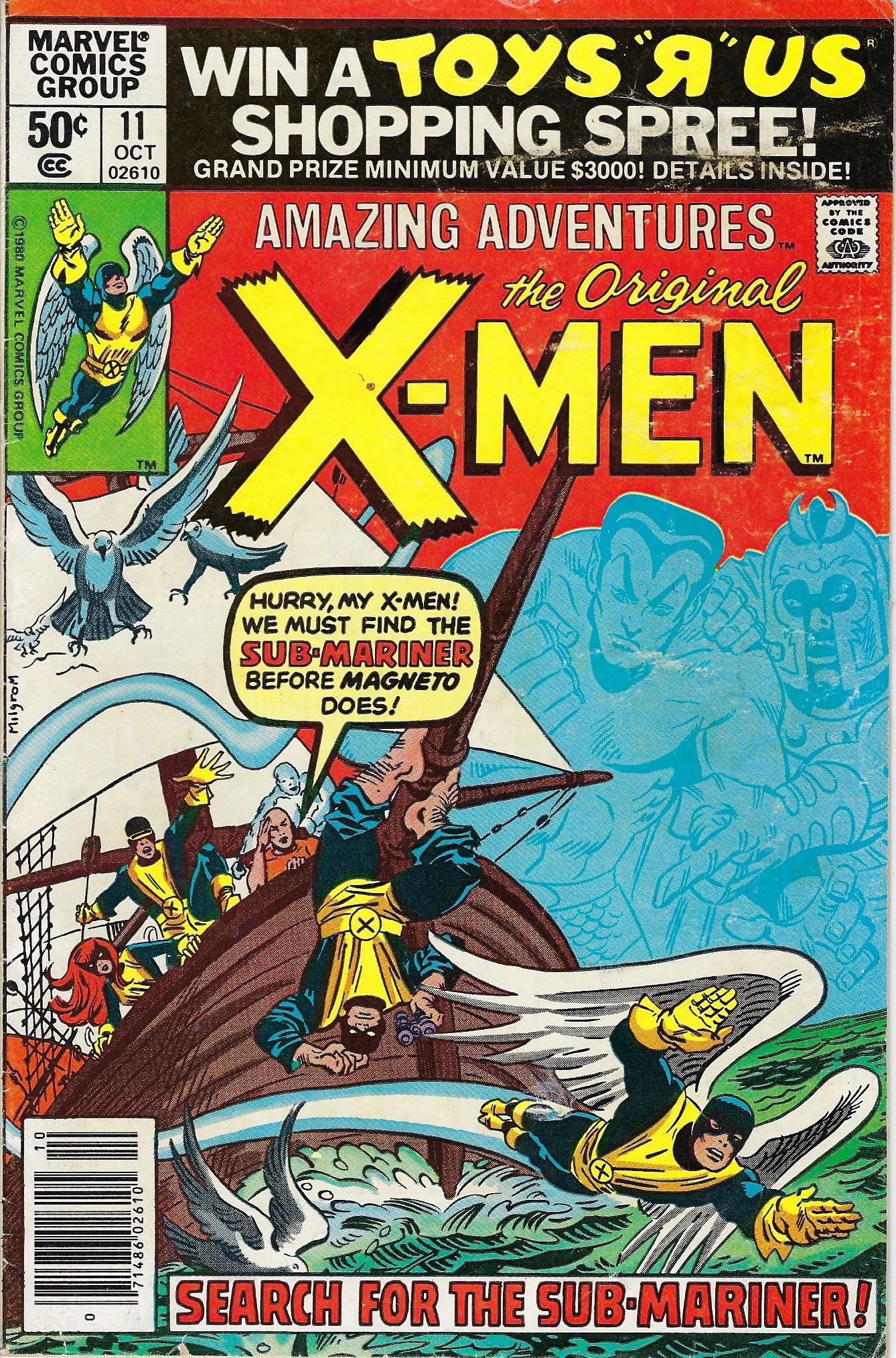 Amazing Adventures The Original X-Men Marvel Comic Book (1 of 1)