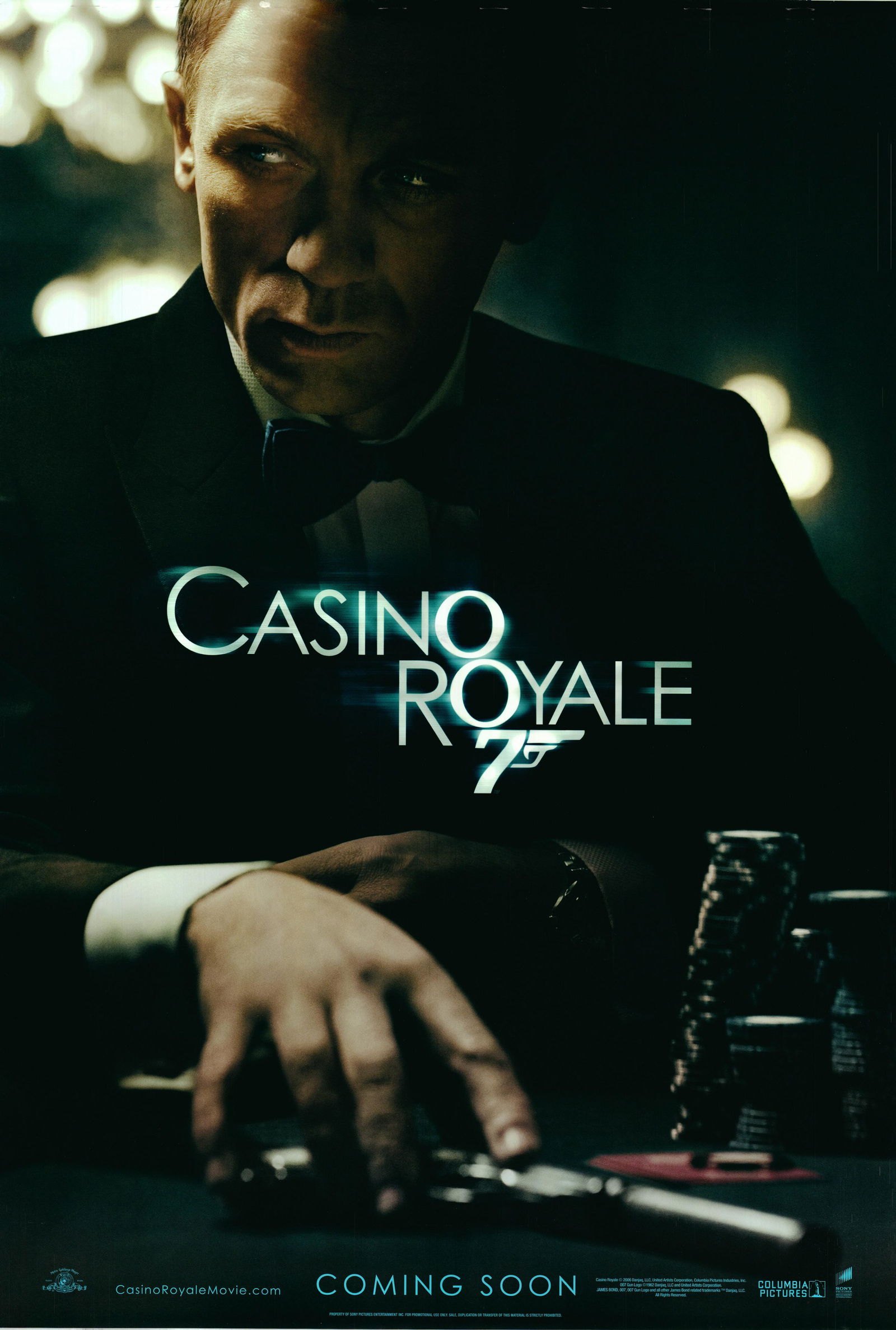 Casino Royale 2006 original movie poster (1 of 1)