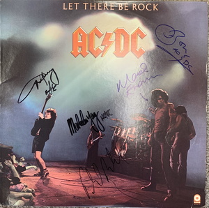 Ac/dc '74 Jailbreak Signed Album