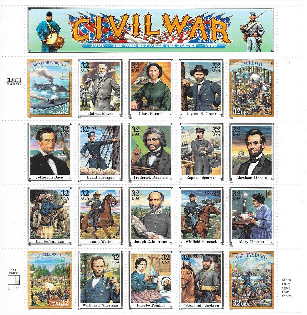 Civil War Stamps (1 of 1)
