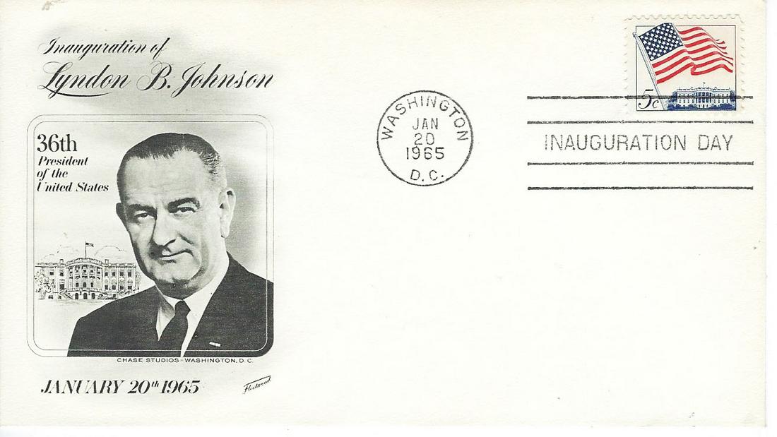 Lyndon B. Johnson Inauguration Day Cover (1 of 1)