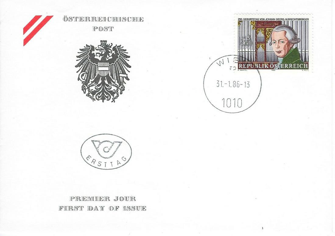 Austria First Day Cover (1 of 1)