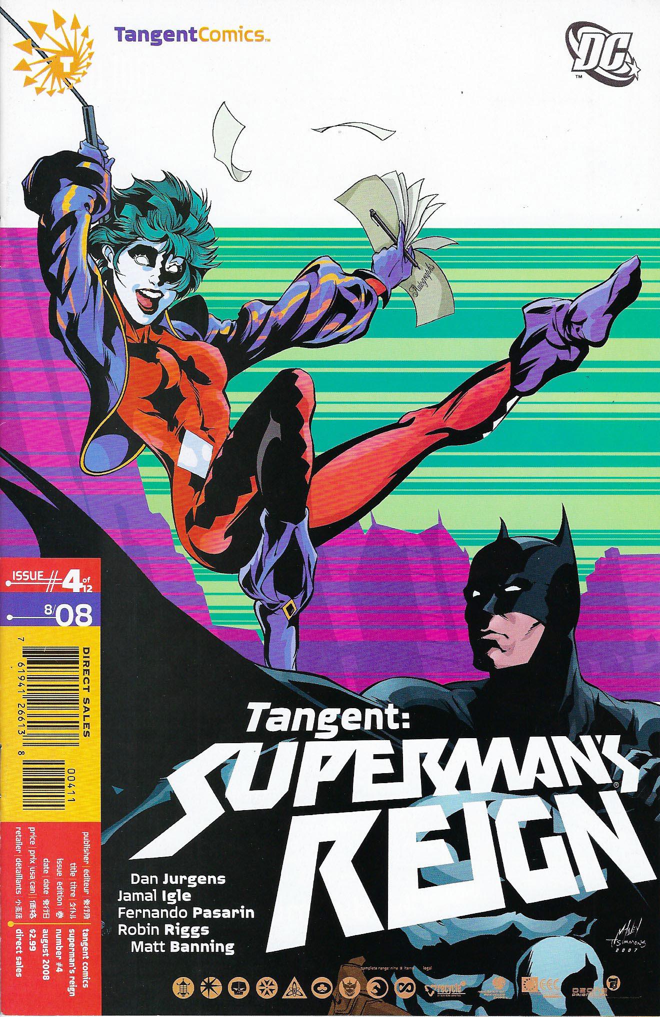 Tangent: Superman's Reign DC Comic Book #4 (1 of 1)