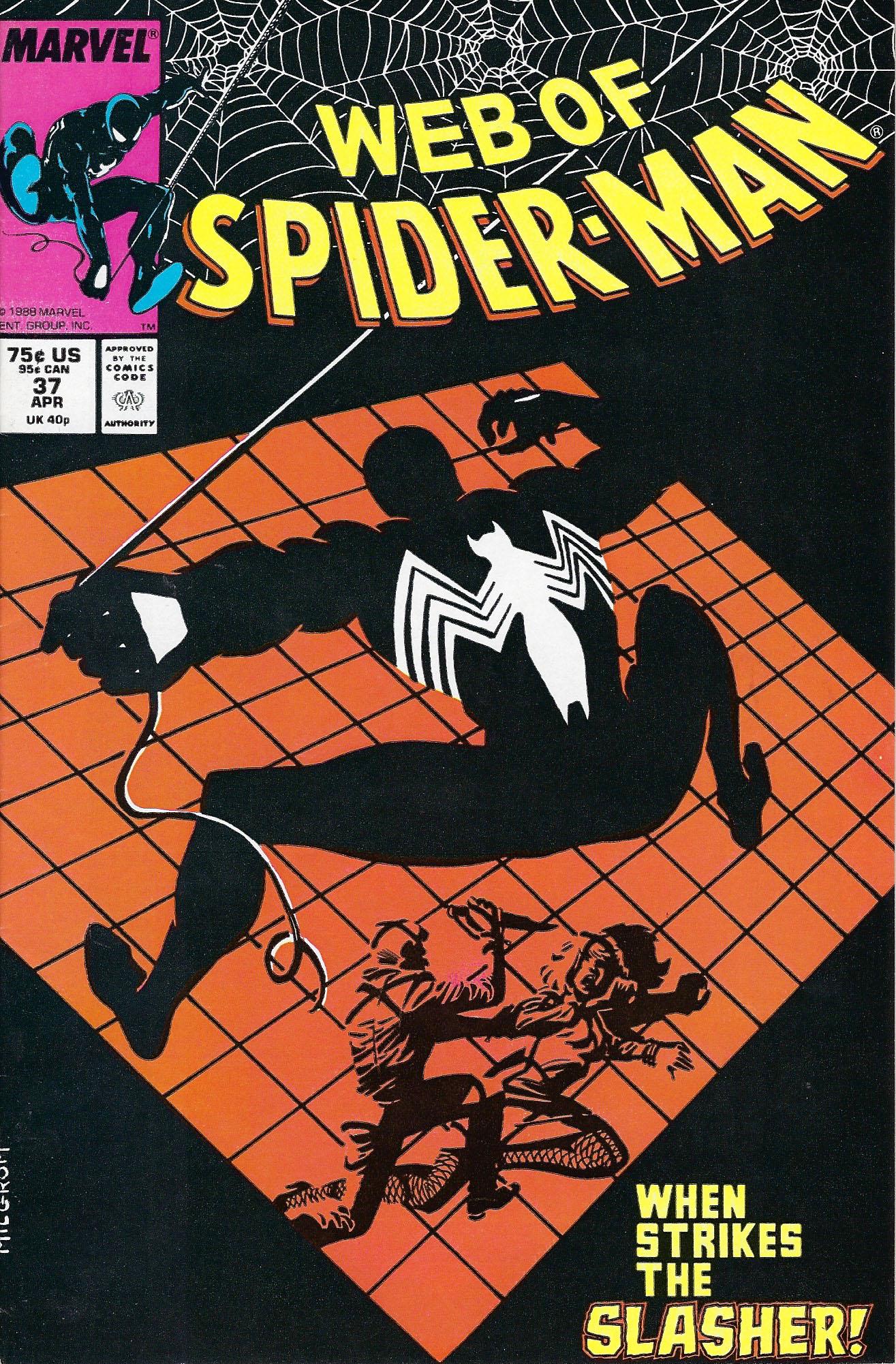 Web of Spider-Man Marvel Comic Book #37 (1 of 1)