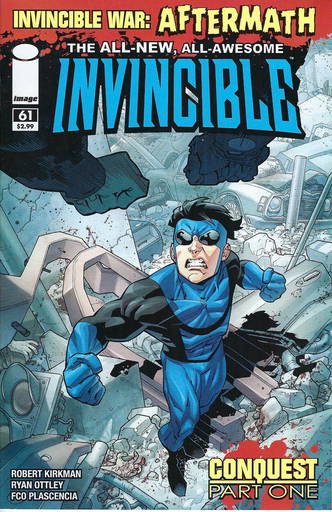 Silvestri covers 100th issue of Kirkman's 'Invincible