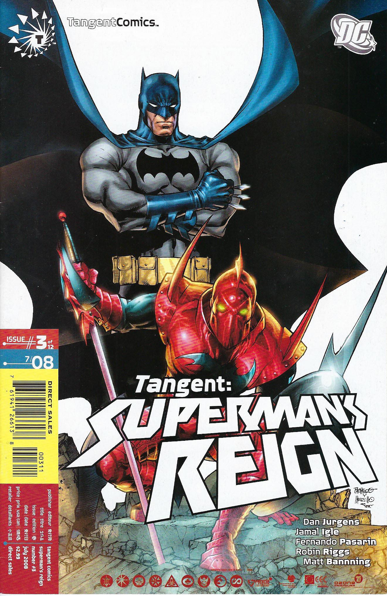 Tangent: Superman's Reign DC Comic Book #3 (1 of 1)