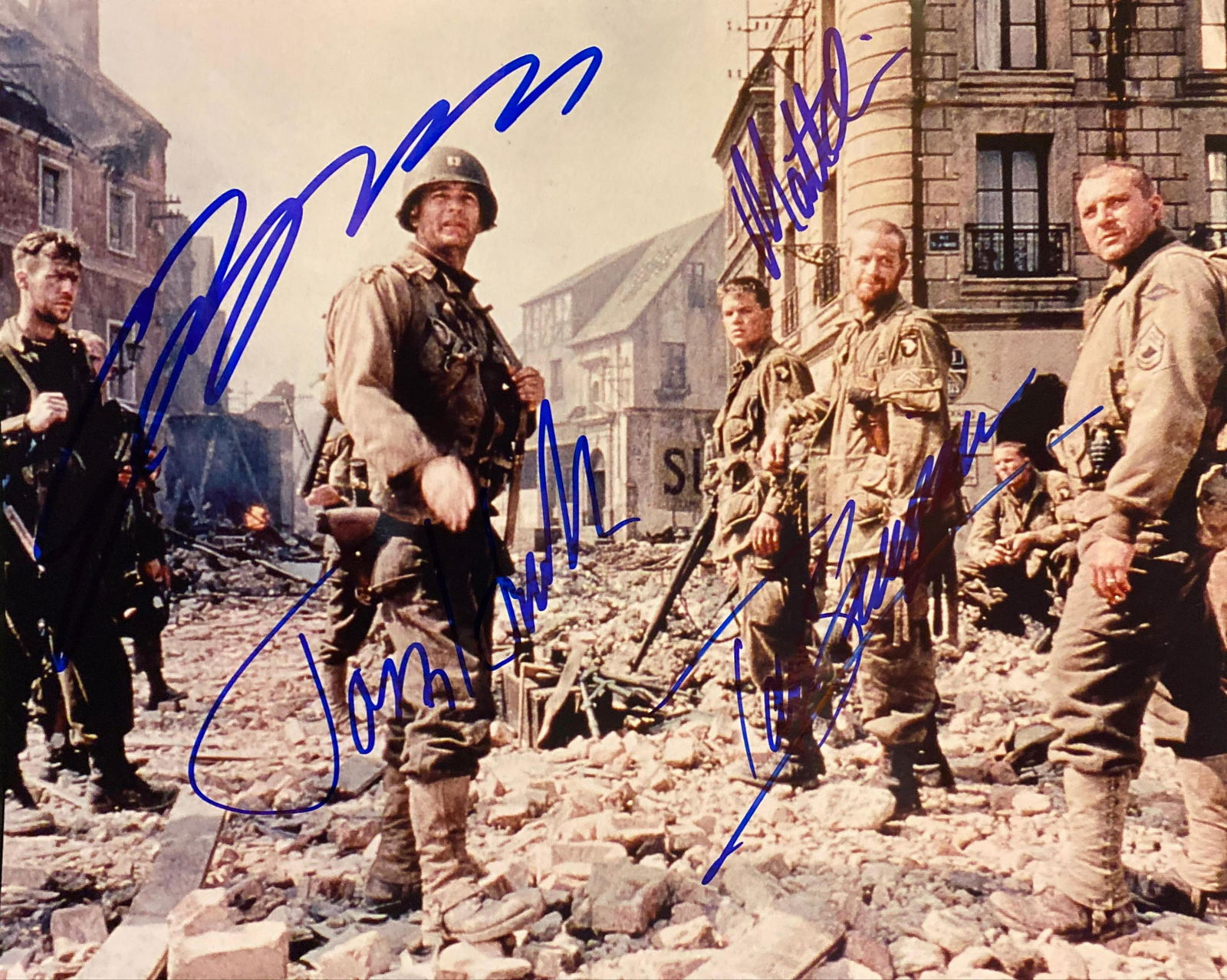 Saving Private Ryan cast signed movie photo - Mar 06, 2021 | Heroes