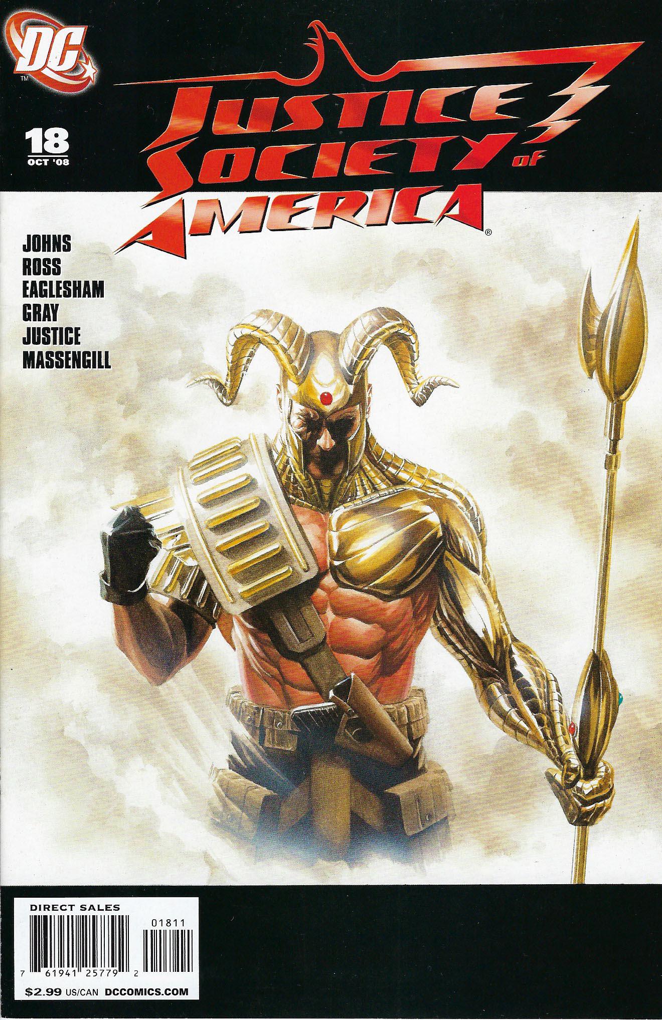 Justice Society of America DC Comic Book #18 (1 of 1)