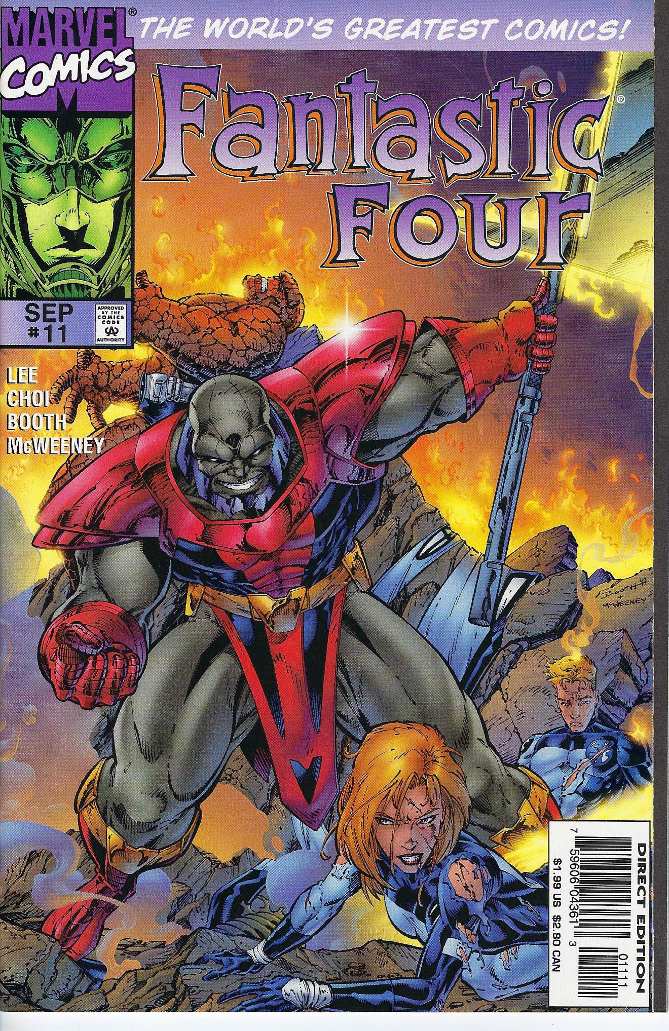 Fantastic Four Marvel Comic Book #11 (1 of 1)