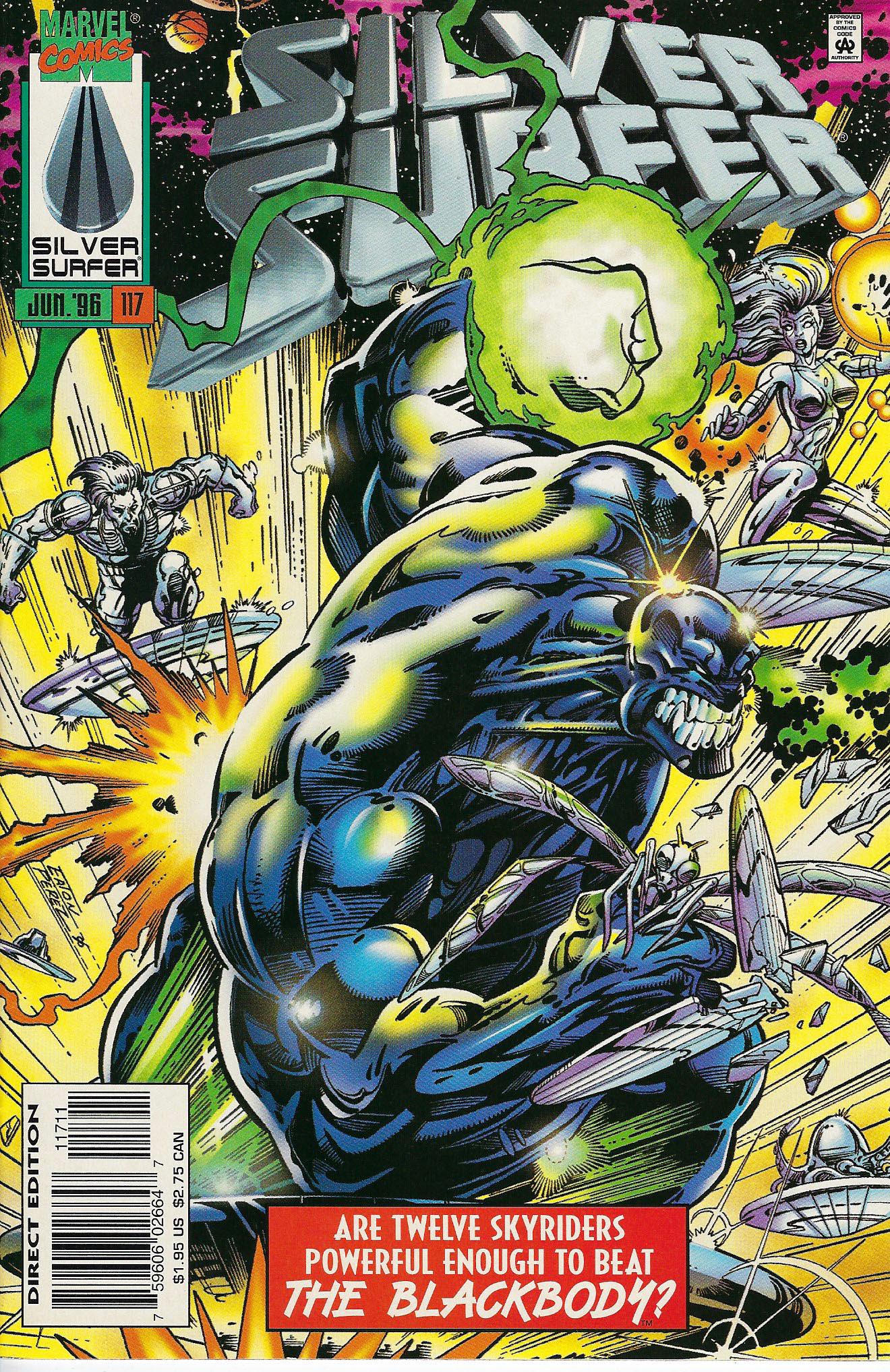 Silver Surfer Marvel Comic Book #117 (1 of 1)