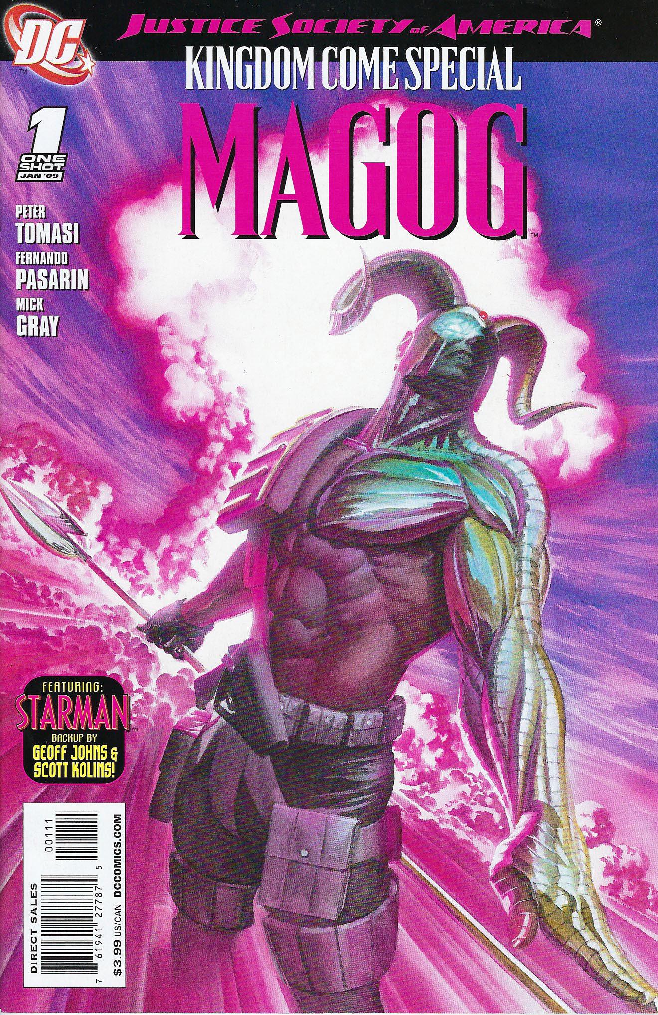 JSA Kingdom Come Special Magog DC Comic Book #1 (1 of 1)