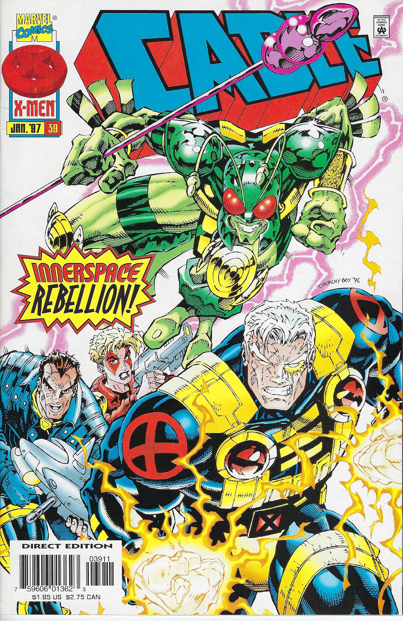 Cable Marvel Comic Book #39 (1 of 1)