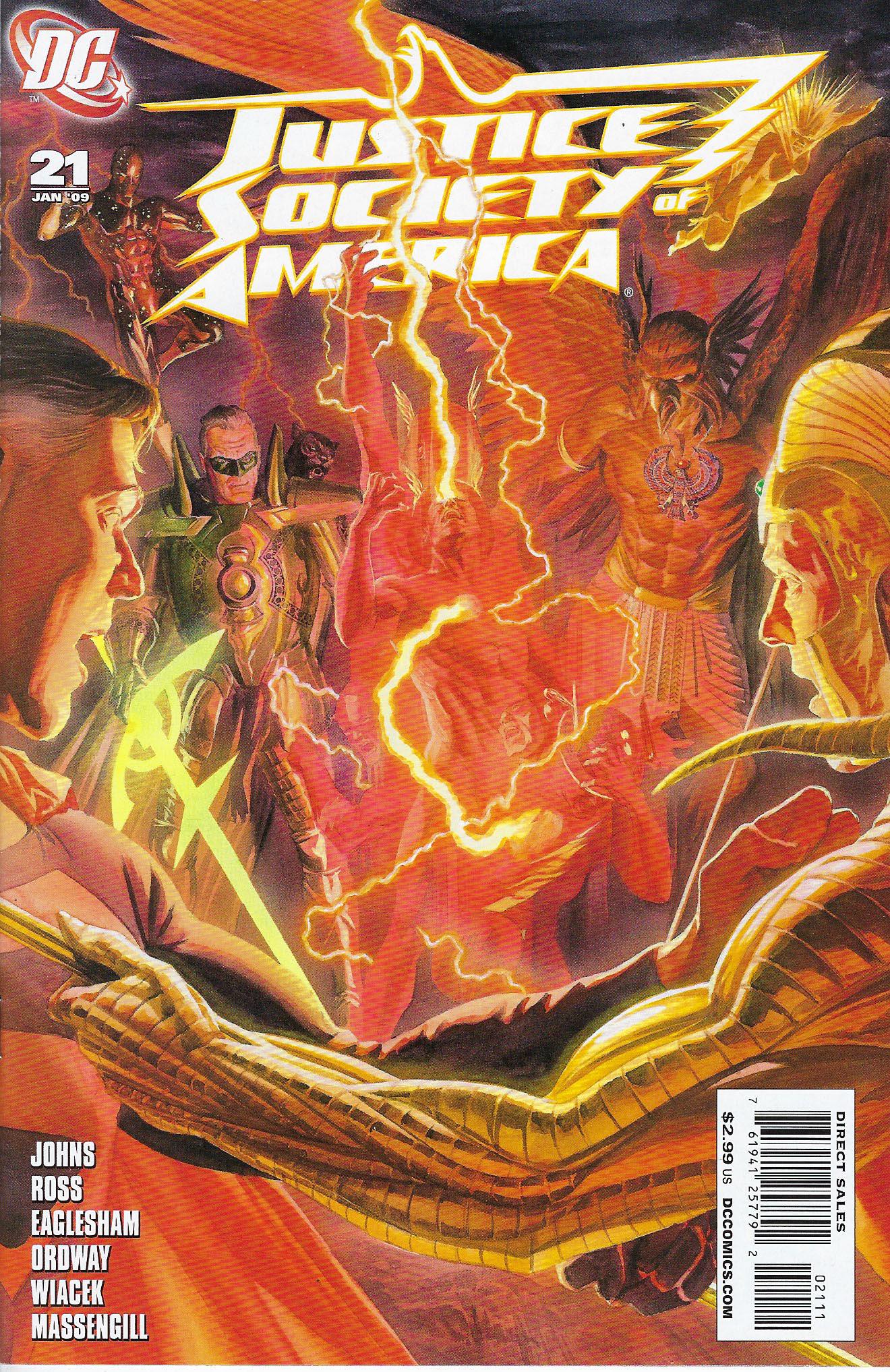 Justice Society of America DC Comic Book #21 (1 of 1)