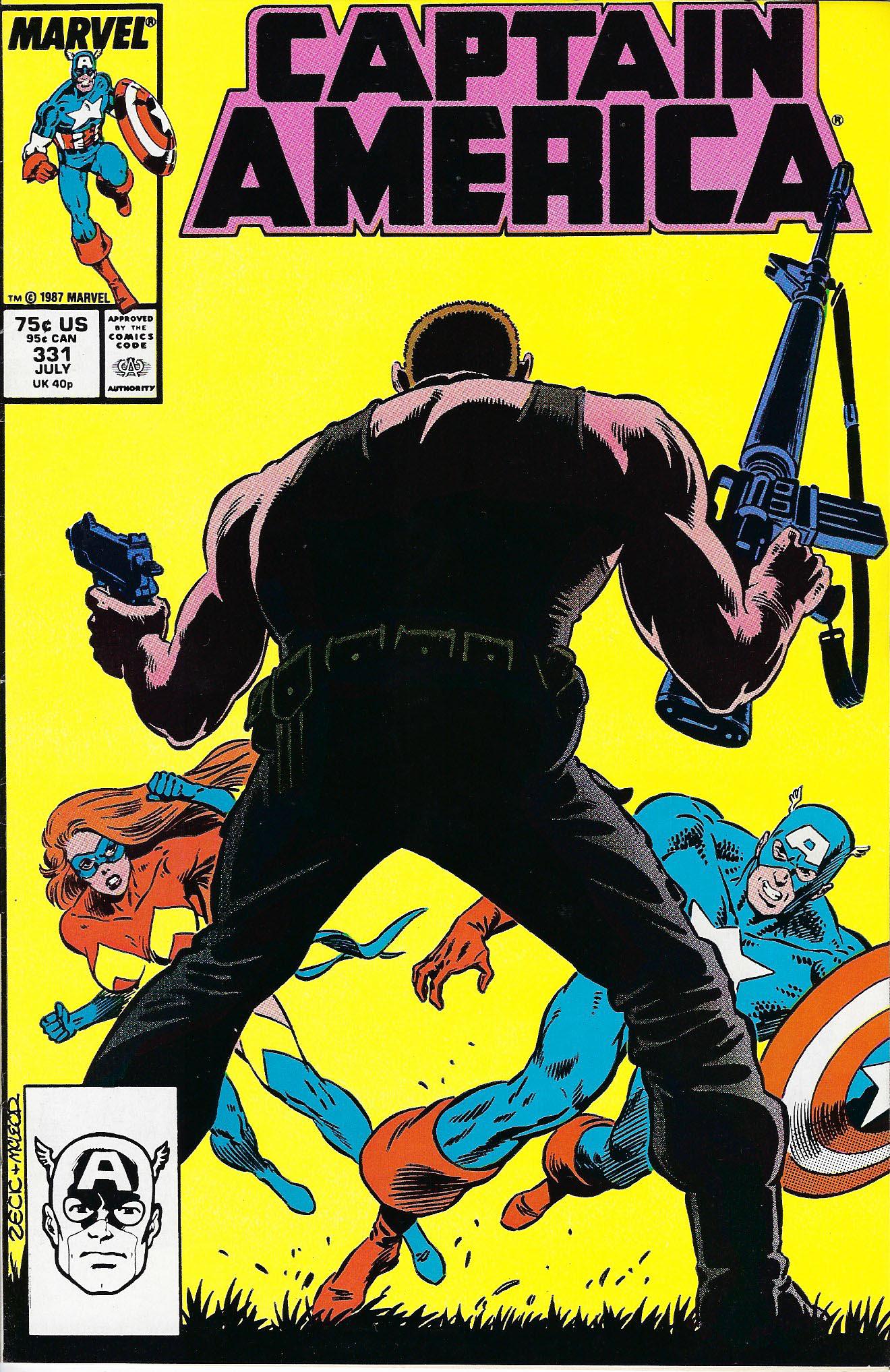 Captain America Marvel Comic Book #331 (1 of 1)
