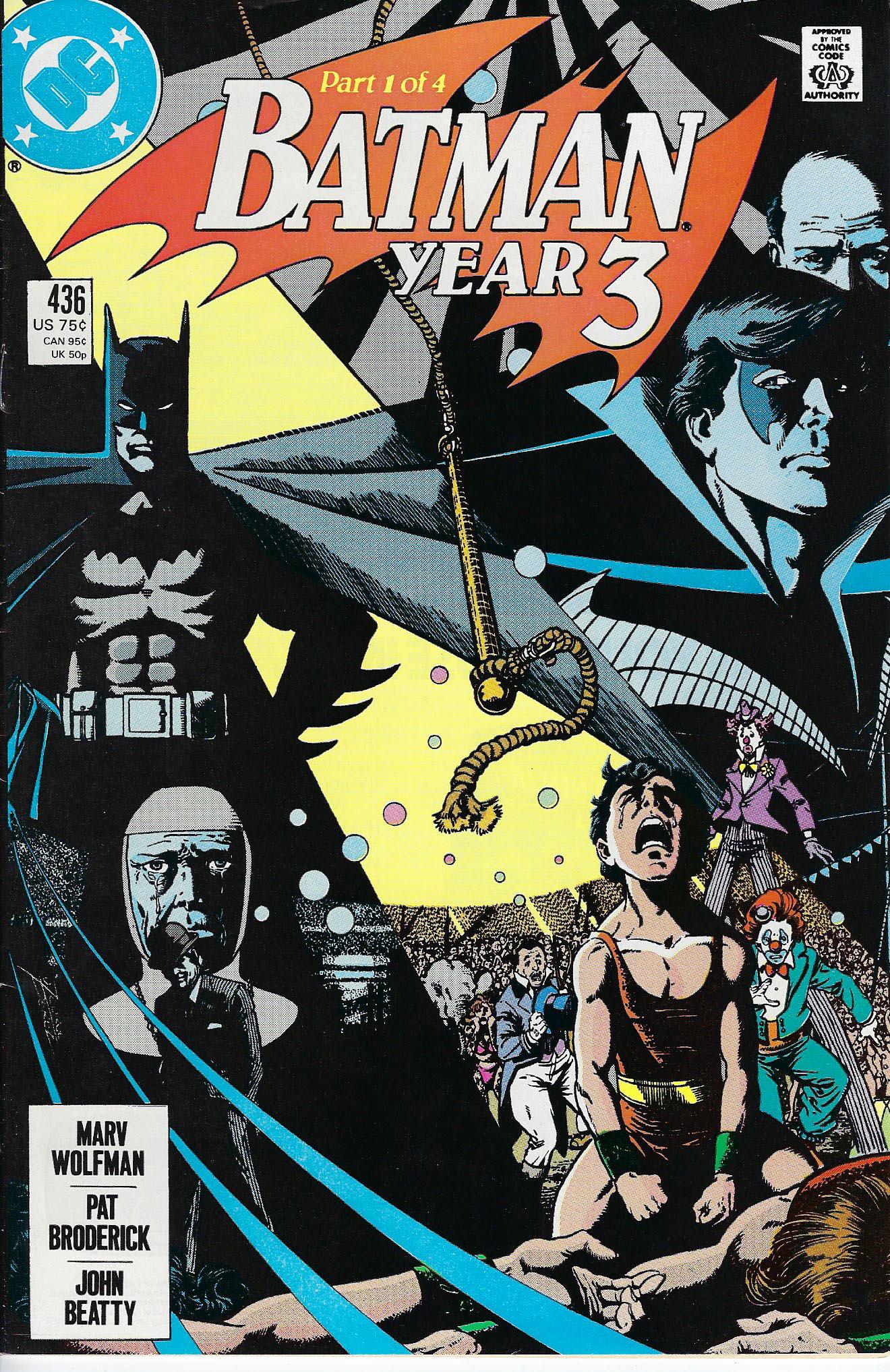Batman DC Comic Book #436 (1 of 1)