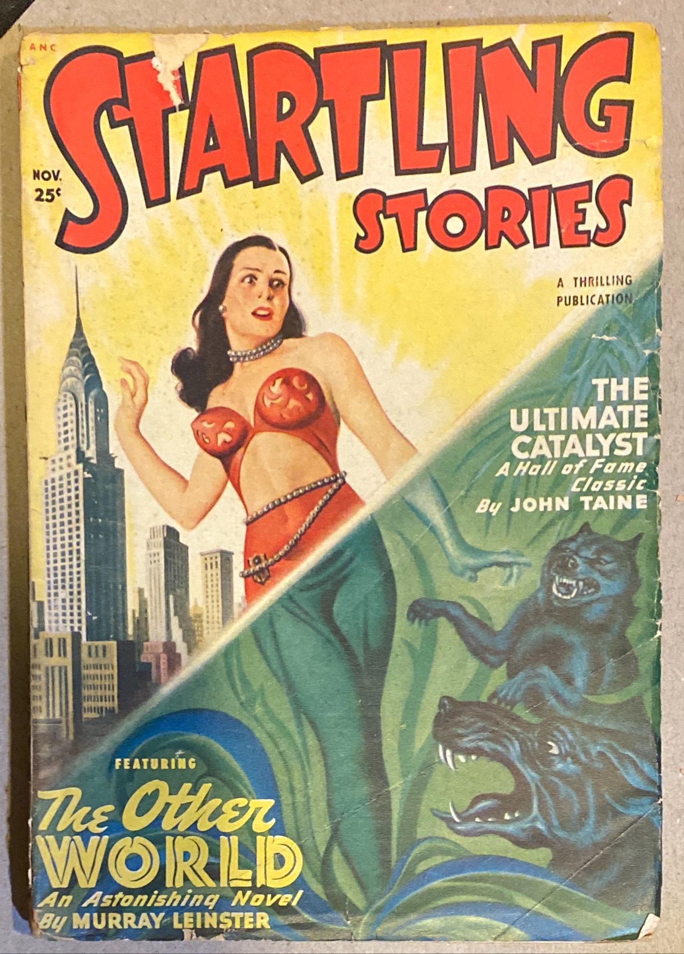 Startling Stories original  November 1949 vintage pulp (1 of 1)
