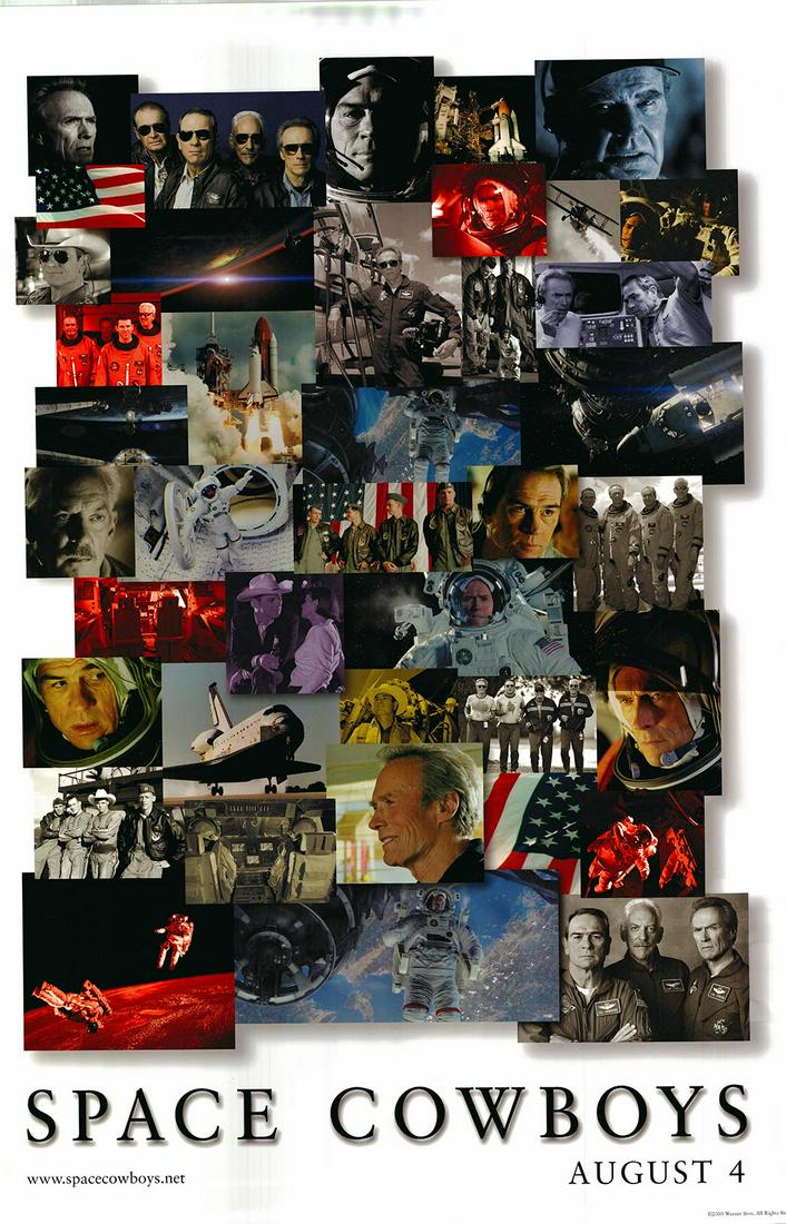 Space Cowboys   2000 original movie poster (1 of 1)