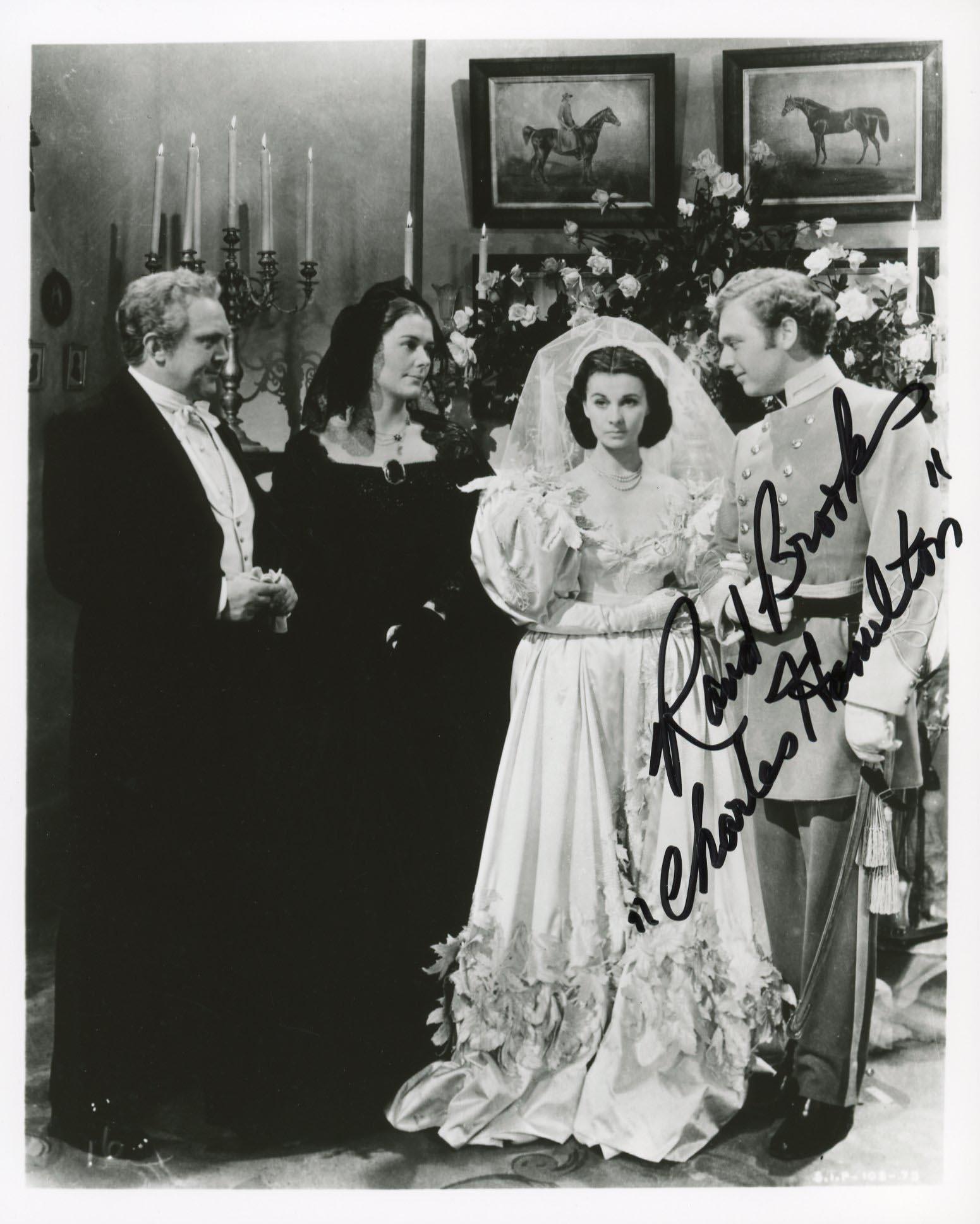Gone With The Wind Rand Brooks signed photo: Rand Brooks signed photo. 8x10 inches