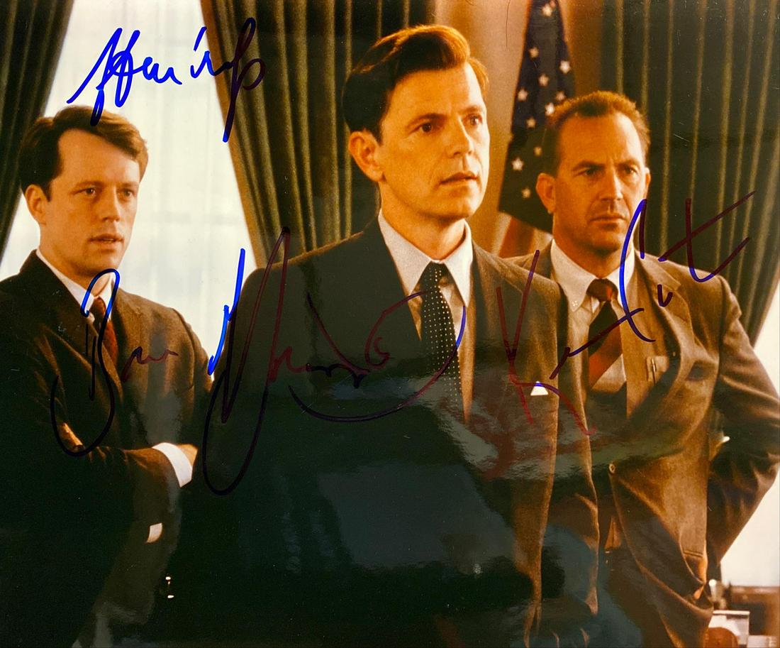 Thirteen Days Kevin Costner, Bruce Greenwood, and: Thirteen Days signed movie photo autographed by Kevin Costner, Bruce Greenwood, and Steven Culp. 8x10 inches