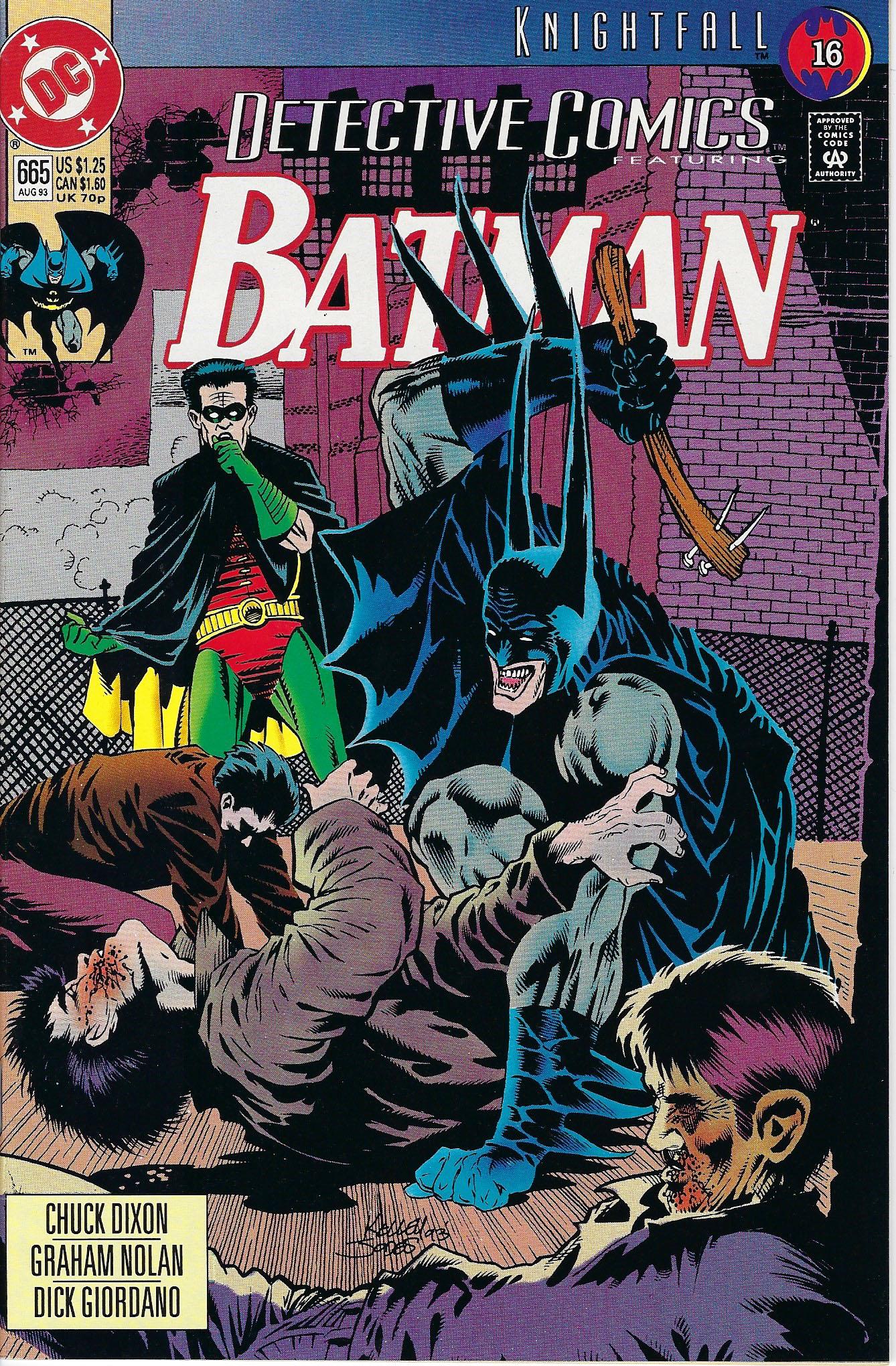 Detective Comics Featuring Batman DC Comic Book #665 (1 of 1)