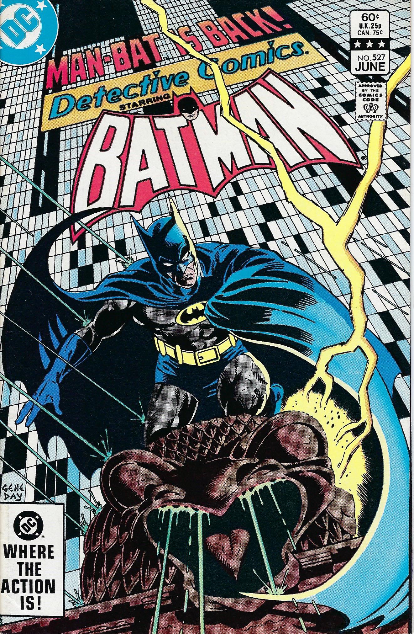 Detective Comics Starring Batman DC Comic Book #527 (1 of 1)