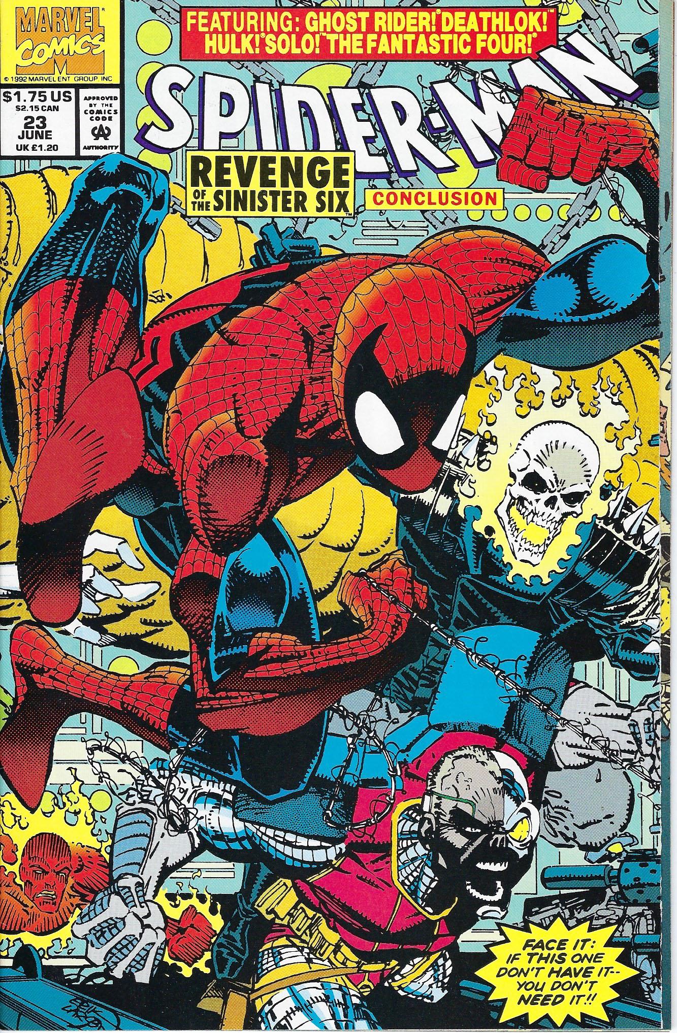 Spider-Man Marvel Comic Book #23 (1 of 1)