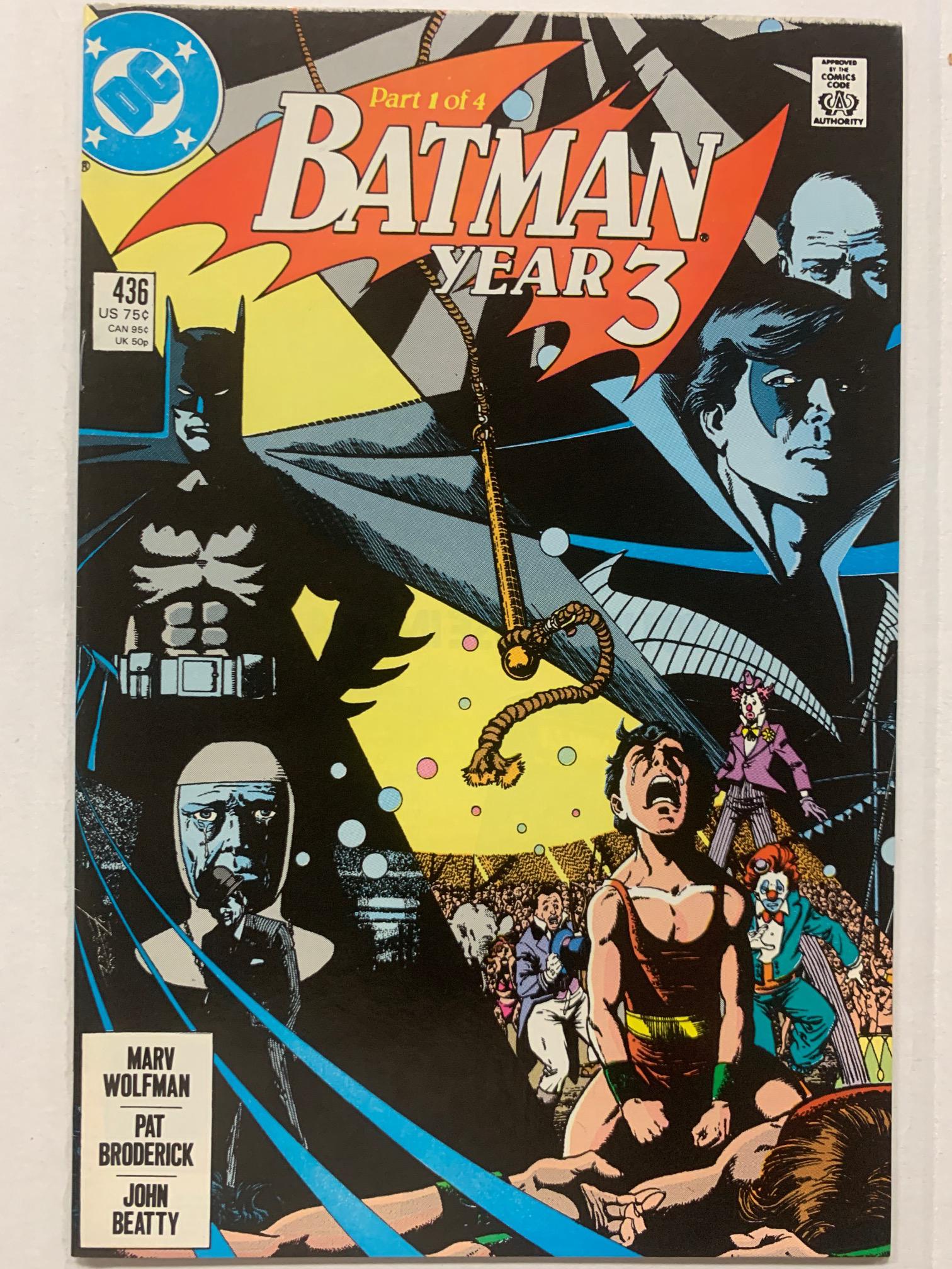 Batman Year 3 DC Comic Book (1 of 1)