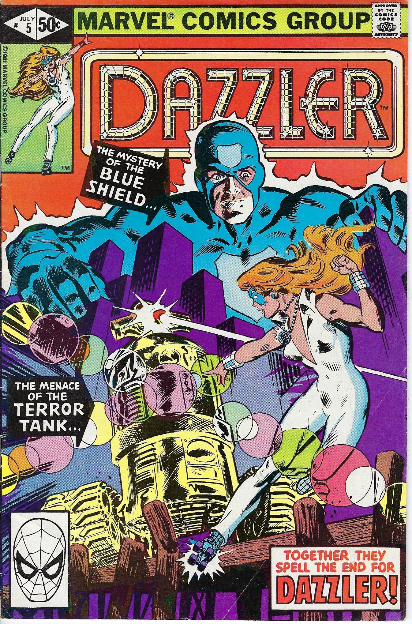 Dazzler Marvel Comic Book #5 (1 of 1)