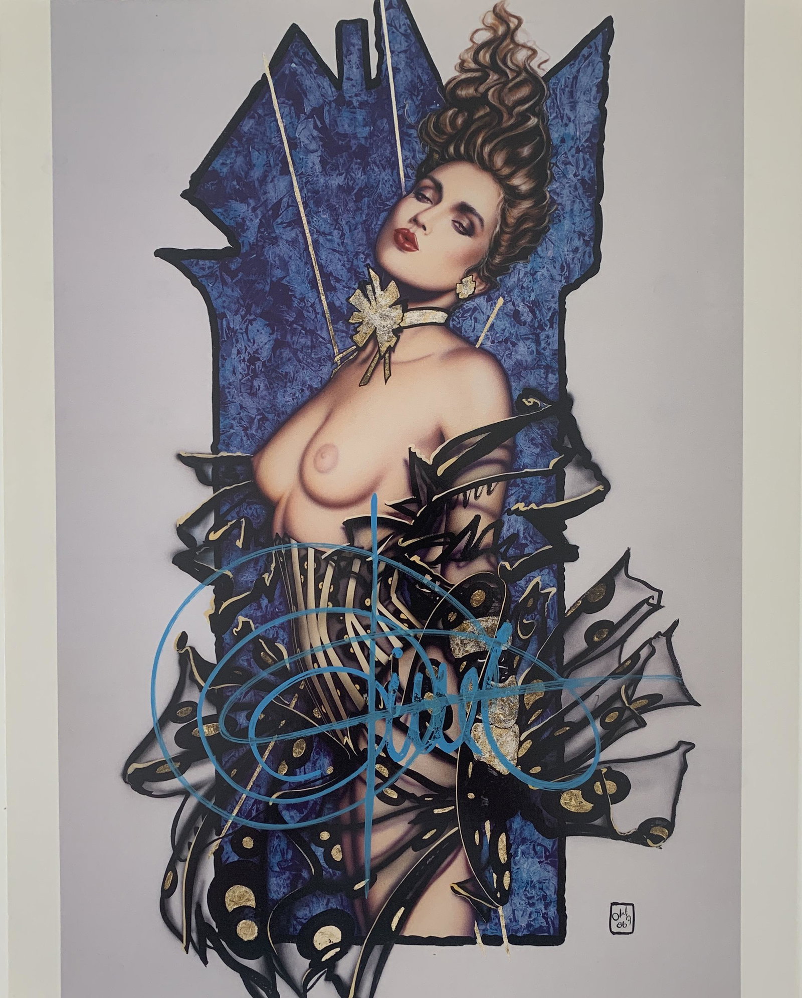 Olivia De Berardinis signed print: Olivia De Berardinis signed print. 11x14 inches