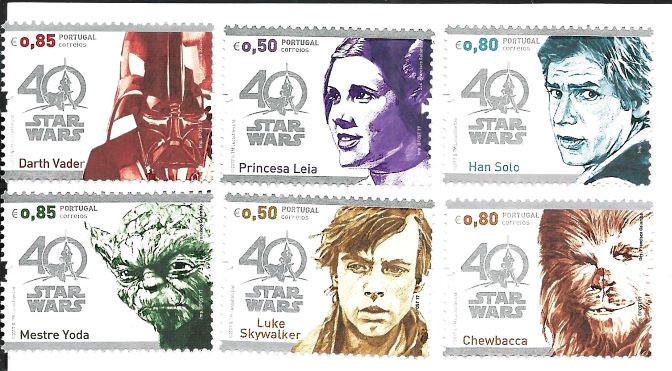 Star Wars 40th Anniversary Stamps (1 of 1)